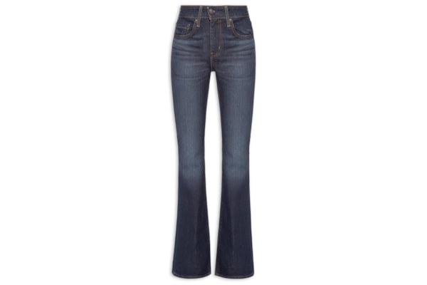 Calça Jeans Feminino 726 High Rise Flare - Azul