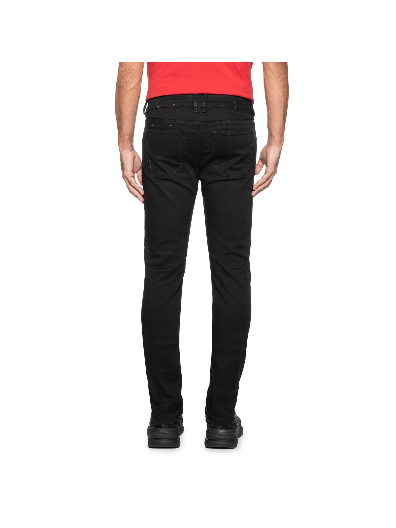 Calça Jeans Masculina 1979 Sleenker Black Denim Preto Diesel