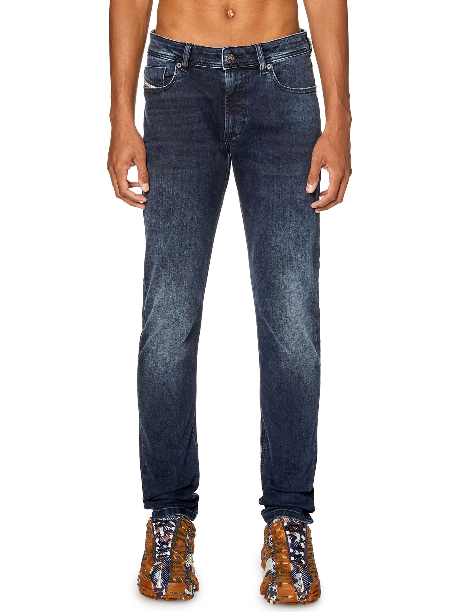 Calça Jeans Masculina 1979 Sleenker Skinny Fit Azul Diesel