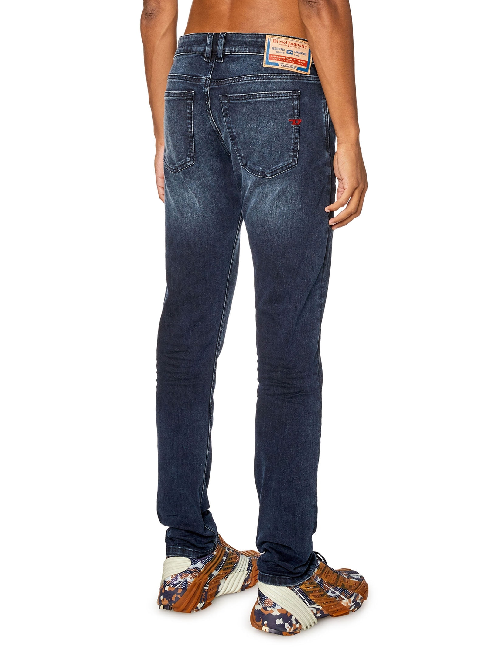 Calça Jeans Masculina 1979 Sleenker Skinny Fit Azul Diesel