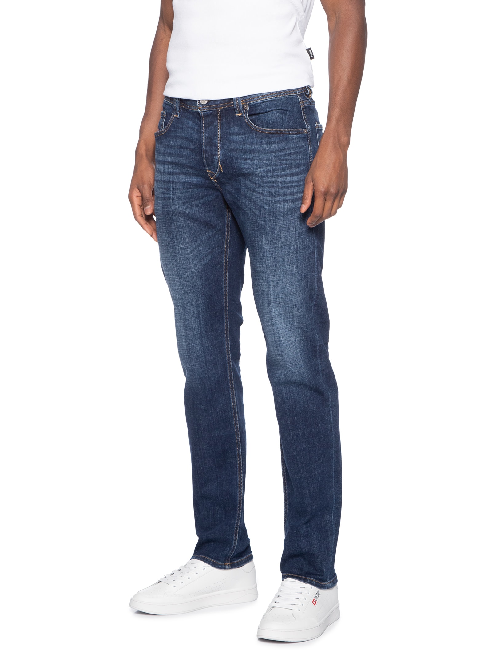 Calça Jeans Masculina 1986 Larkee-Beex L.32 Azul Diesel