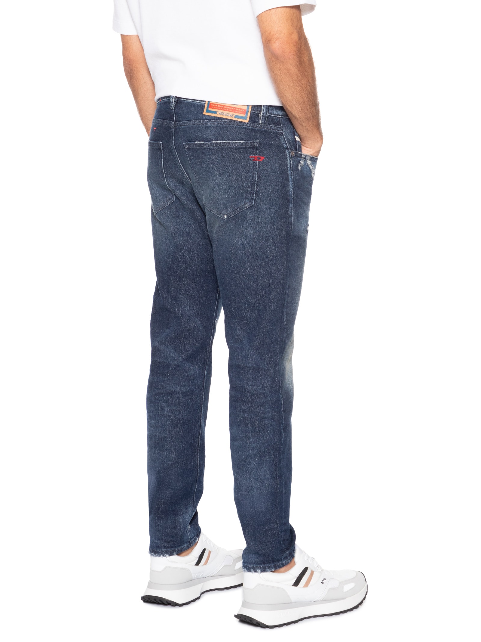 Calça Jeans Masculina 2019 D-Strukt Azul Diesel