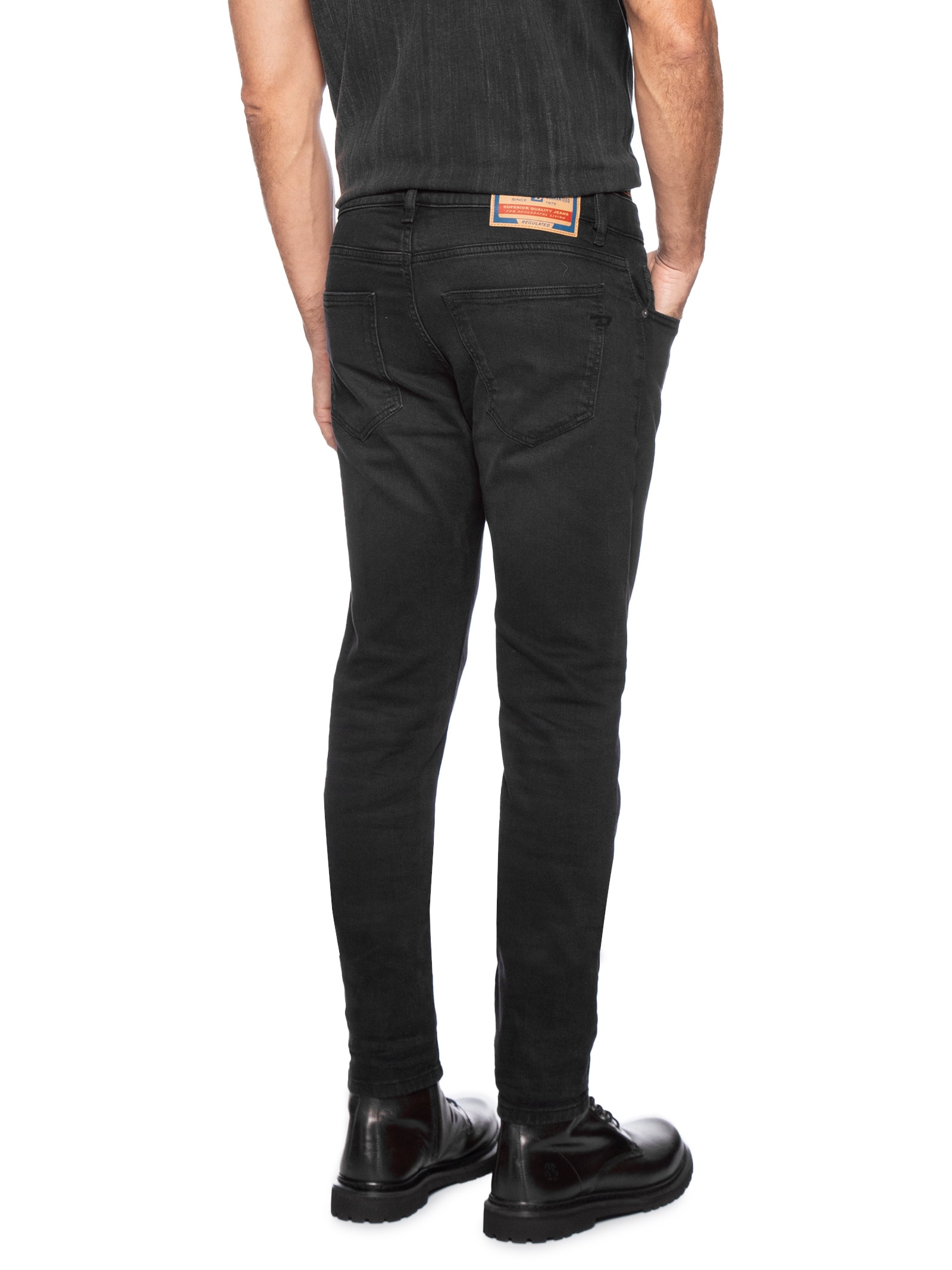 Calça Jeans Masculina 2019 D-Strukt L.32 Pantaloni Preto Diesel
