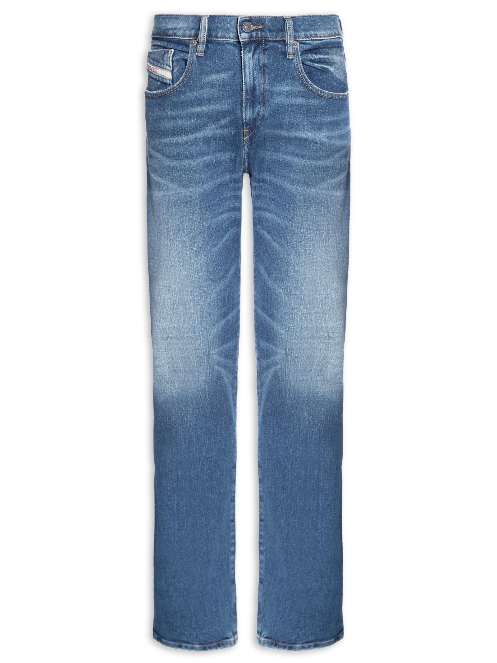 Calça Jeans Masculina 2019 D-Strukt L.32 Trousers Blue Denim Azul Diesel