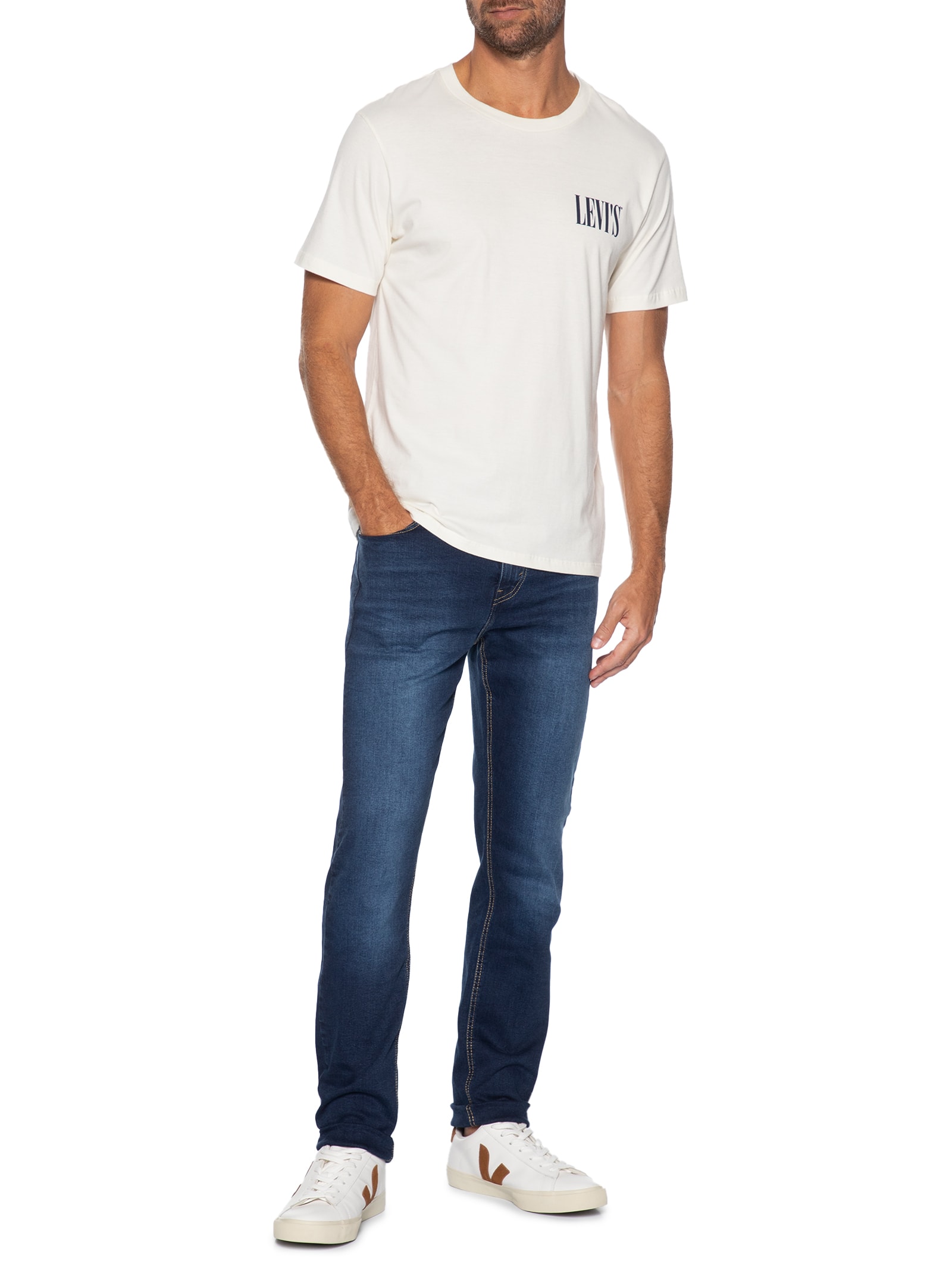 Calça Jeans Masculina 310® Skinny Fit Azul Levi's
