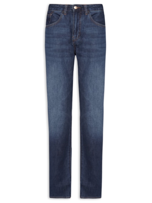 Calça Jeans Masculina 5 Pockets – Azul