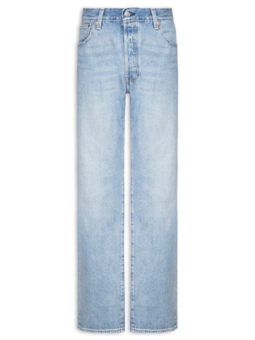 Calça Jeans Masculina 501 ® Relaxed Fit Reta – Azul