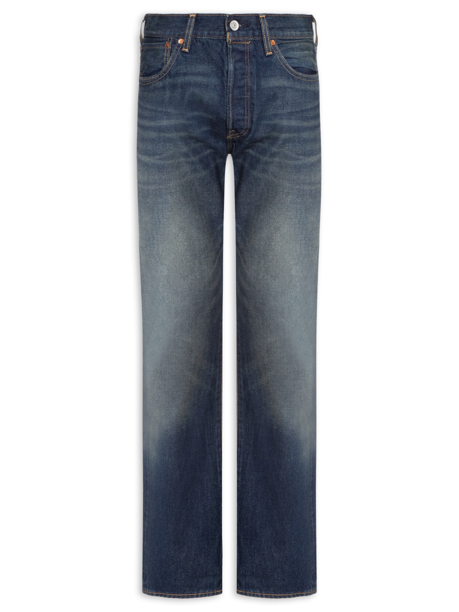 Calça Jeans Masculina 501® Original Fit Selvedge Azul Levi's