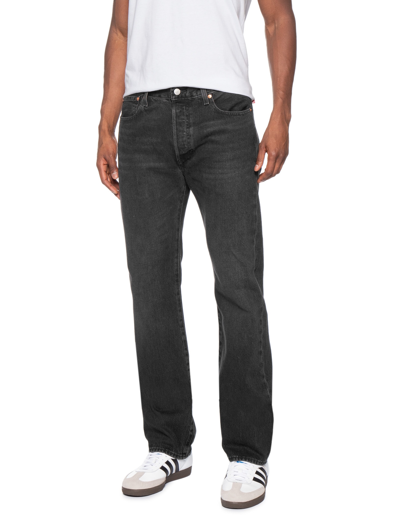 Calça Jeans Masculina 501® Original Thermodapt Preto Levi's