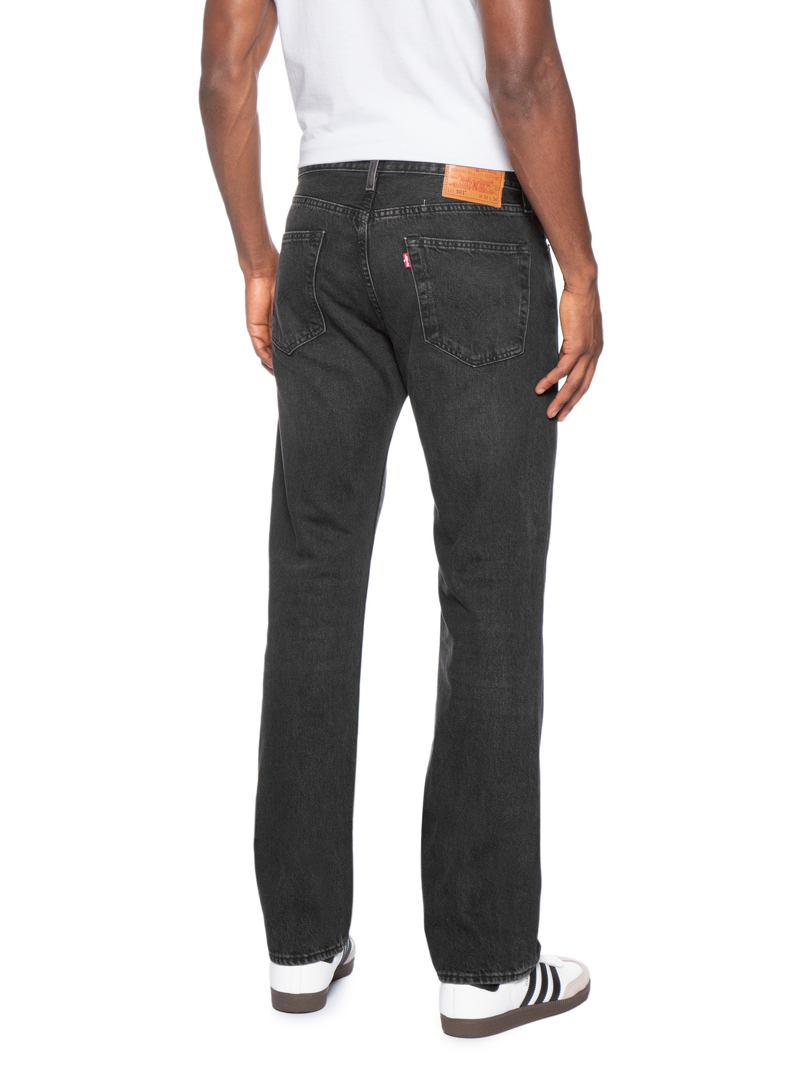 Calça Jeans Masculina 501® Original Thermodapt Preto Levi's
