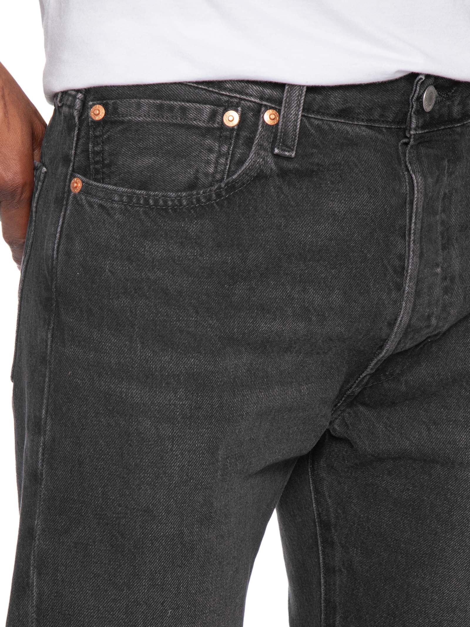 Calça Jeans Masculina 501® Original Thermodapt Preto Levi's