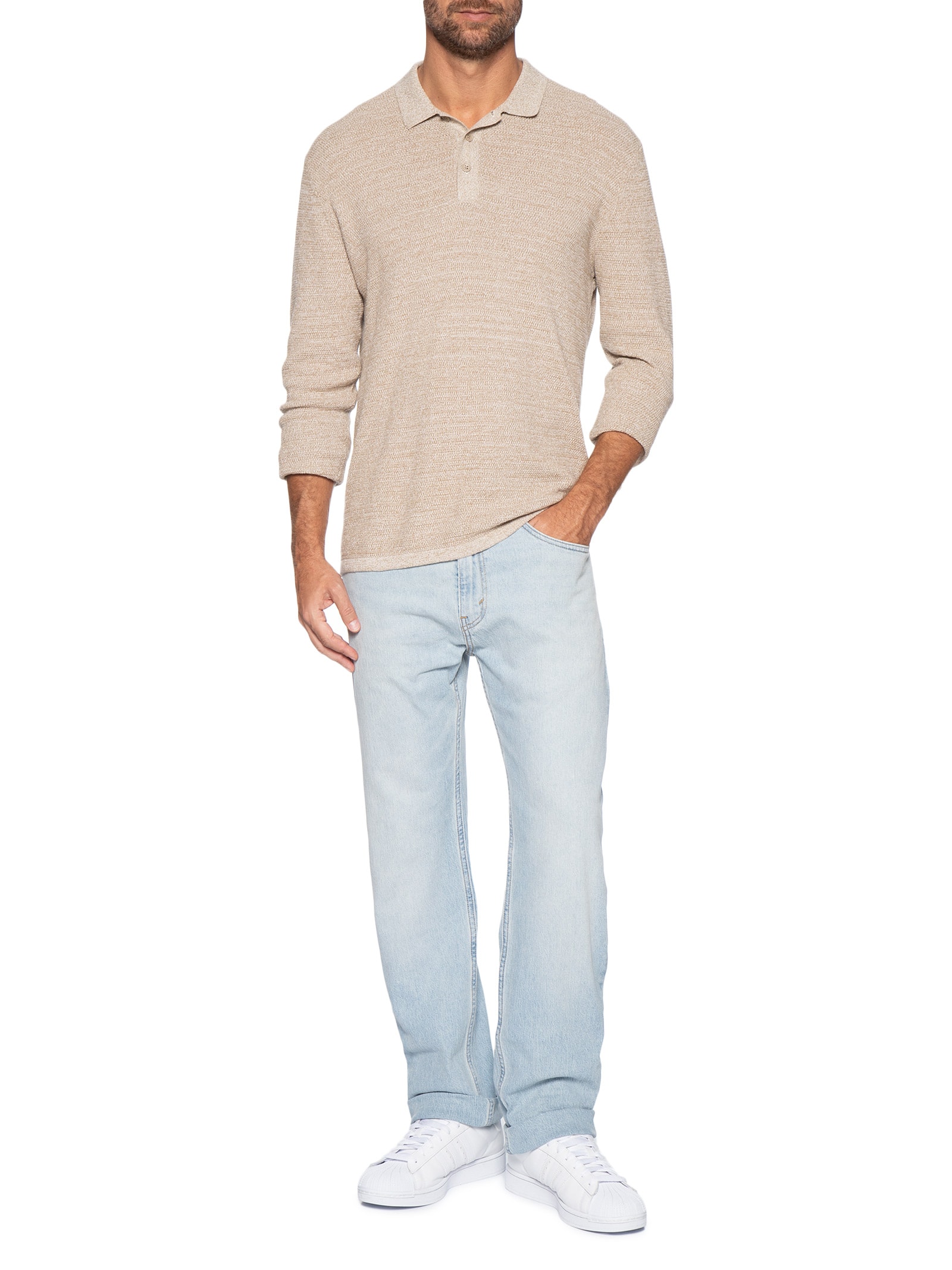 Calça Jeans Masculina 505 Regular Fit Azul Levi's