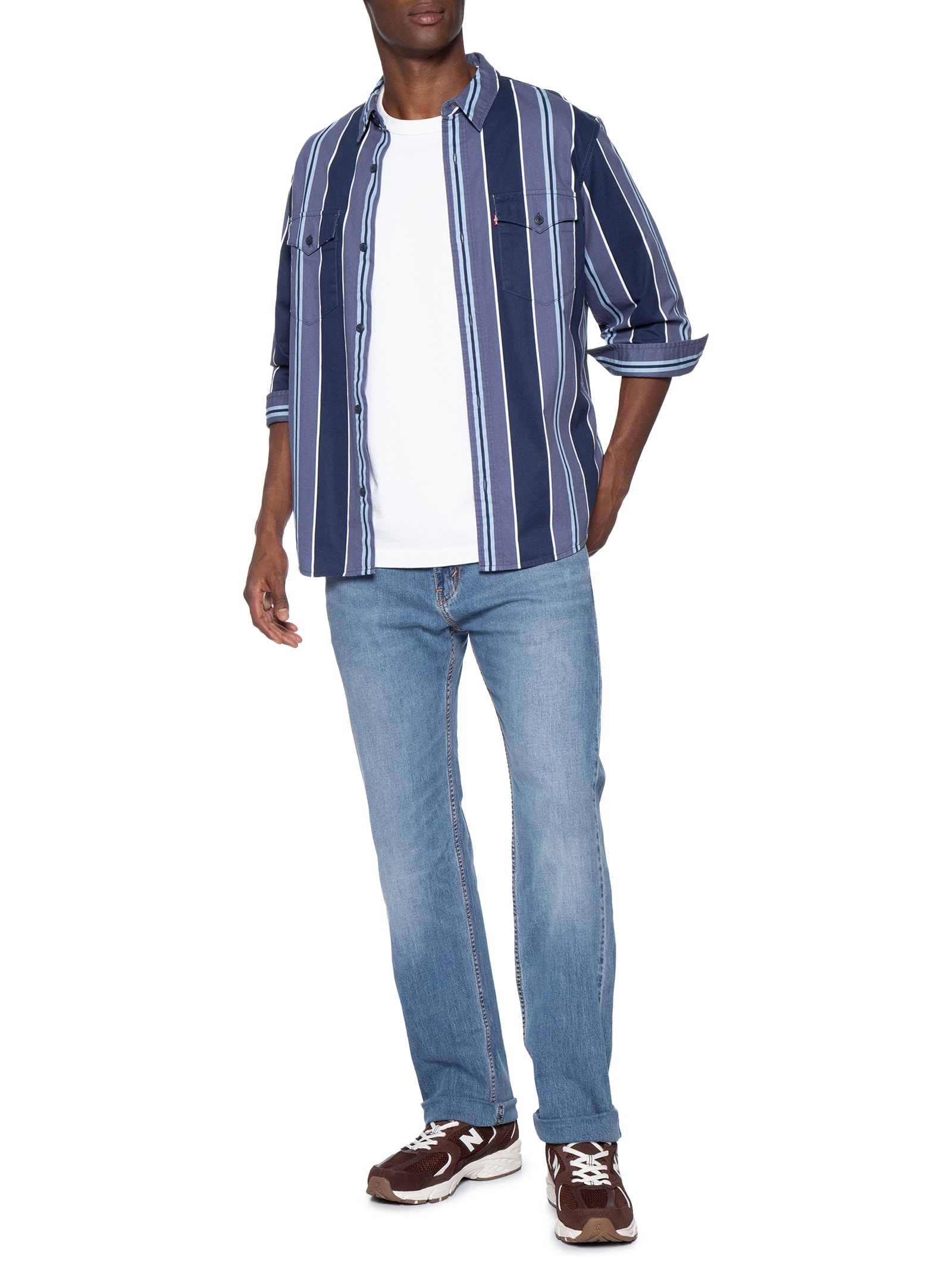 Calça Jeans Masculina 505® Regular Fit Azul Levi's