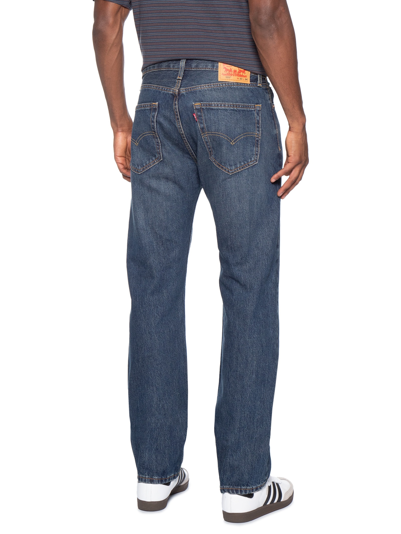 Calça Jeans Masculina 505® Regular Fit Azul Levi's