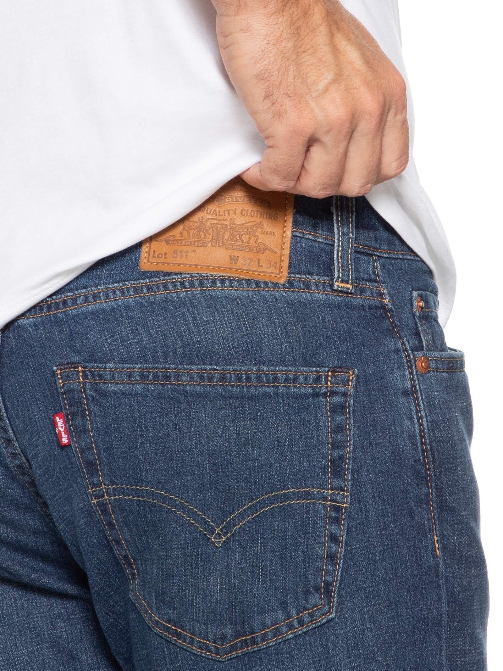 Calça Jeans Masculina 511® Slim Fit Azul Levi's