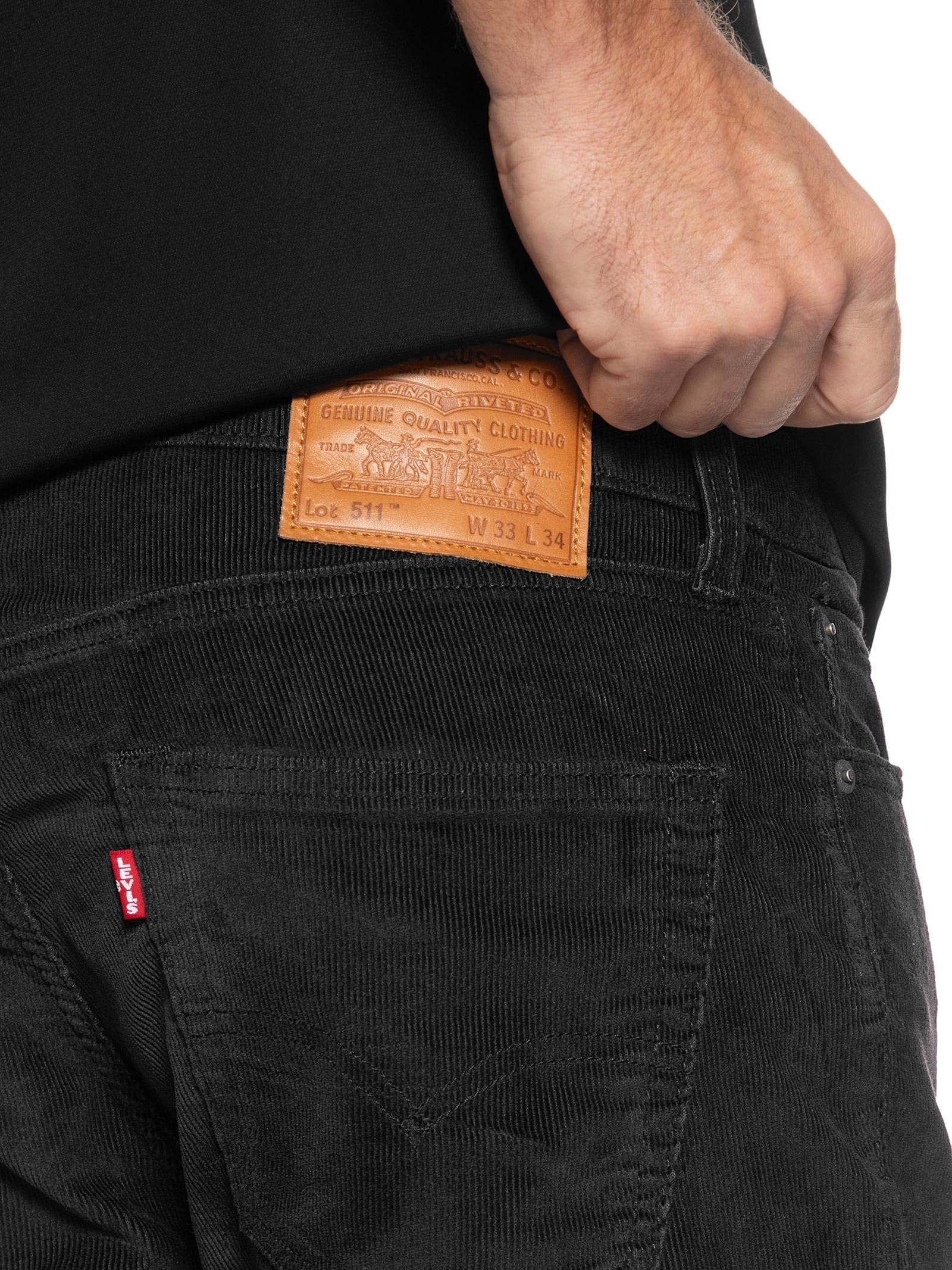 Calça Jeans Masculina 511® Slim Fit Preto Levi's