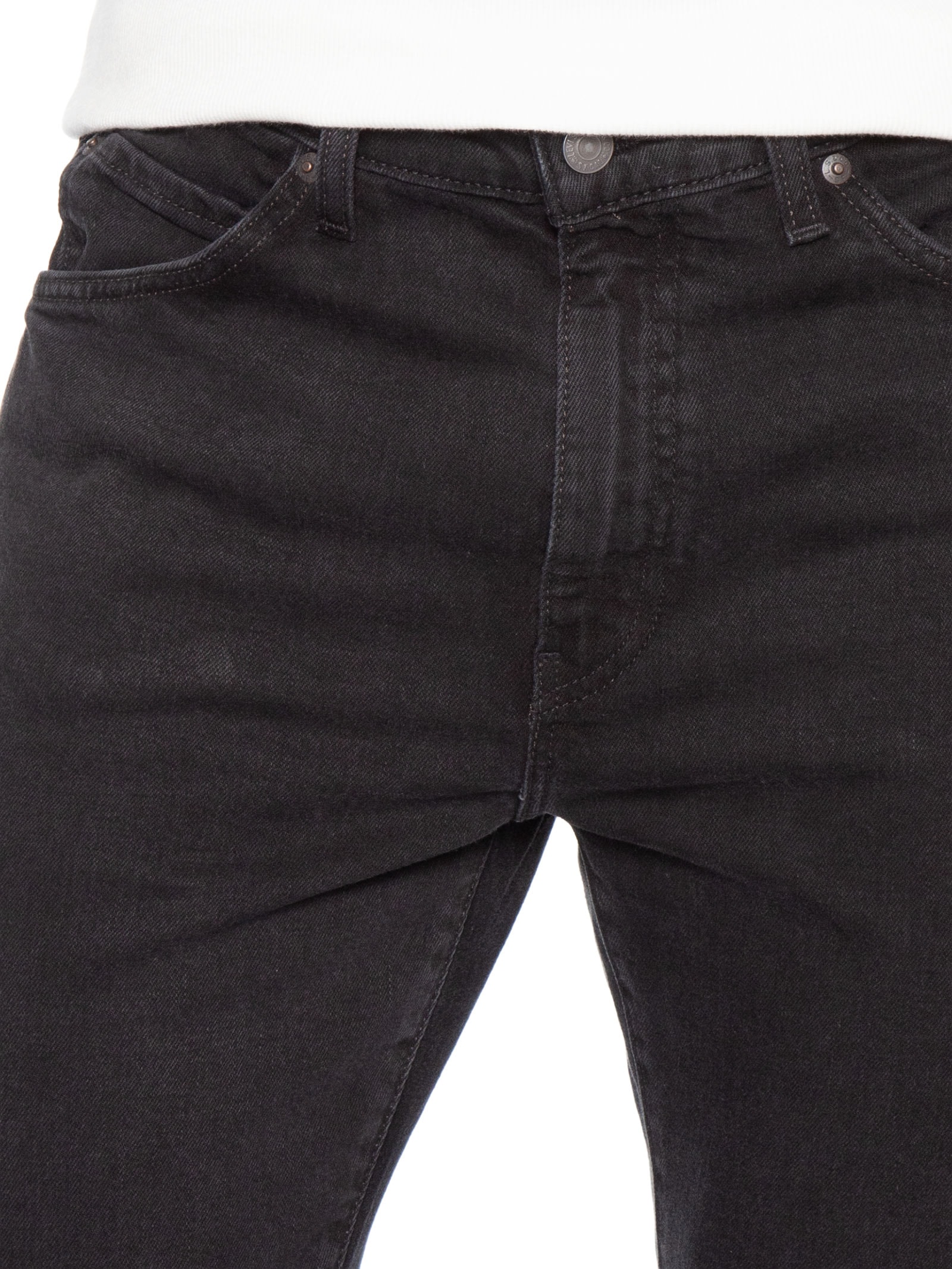 Calça Jeans Masculina 518 Slim com Lyocell Preto Levi's