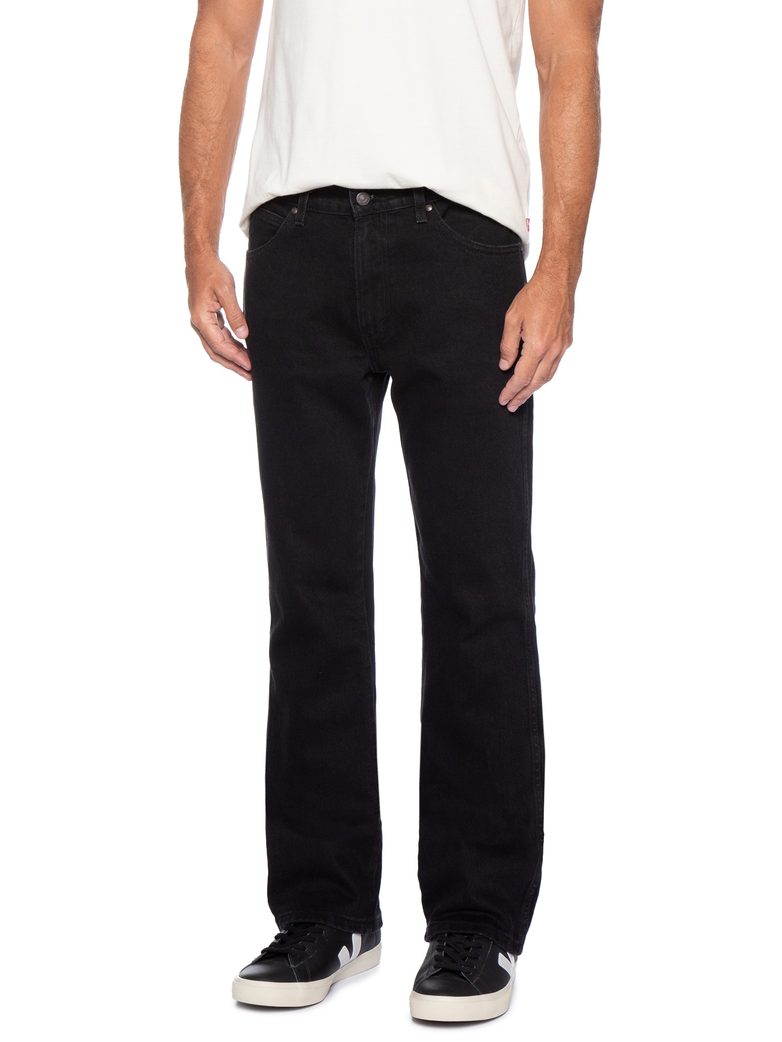Calça Jeans Masculina 537 Western Bootcut Preto Levi's