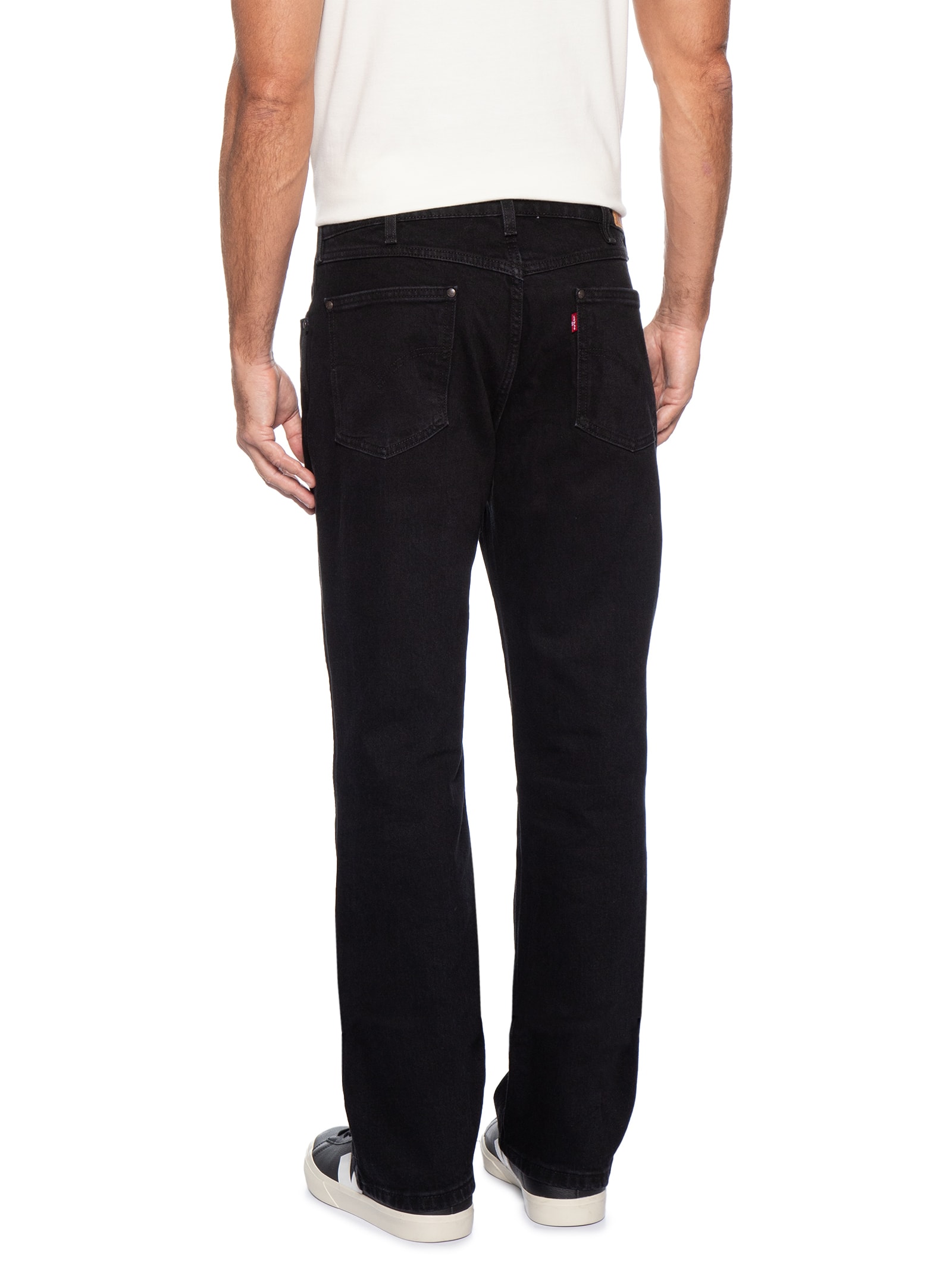 Calça Jeans Masculina 537 Western Bootcut Preto Levi's
