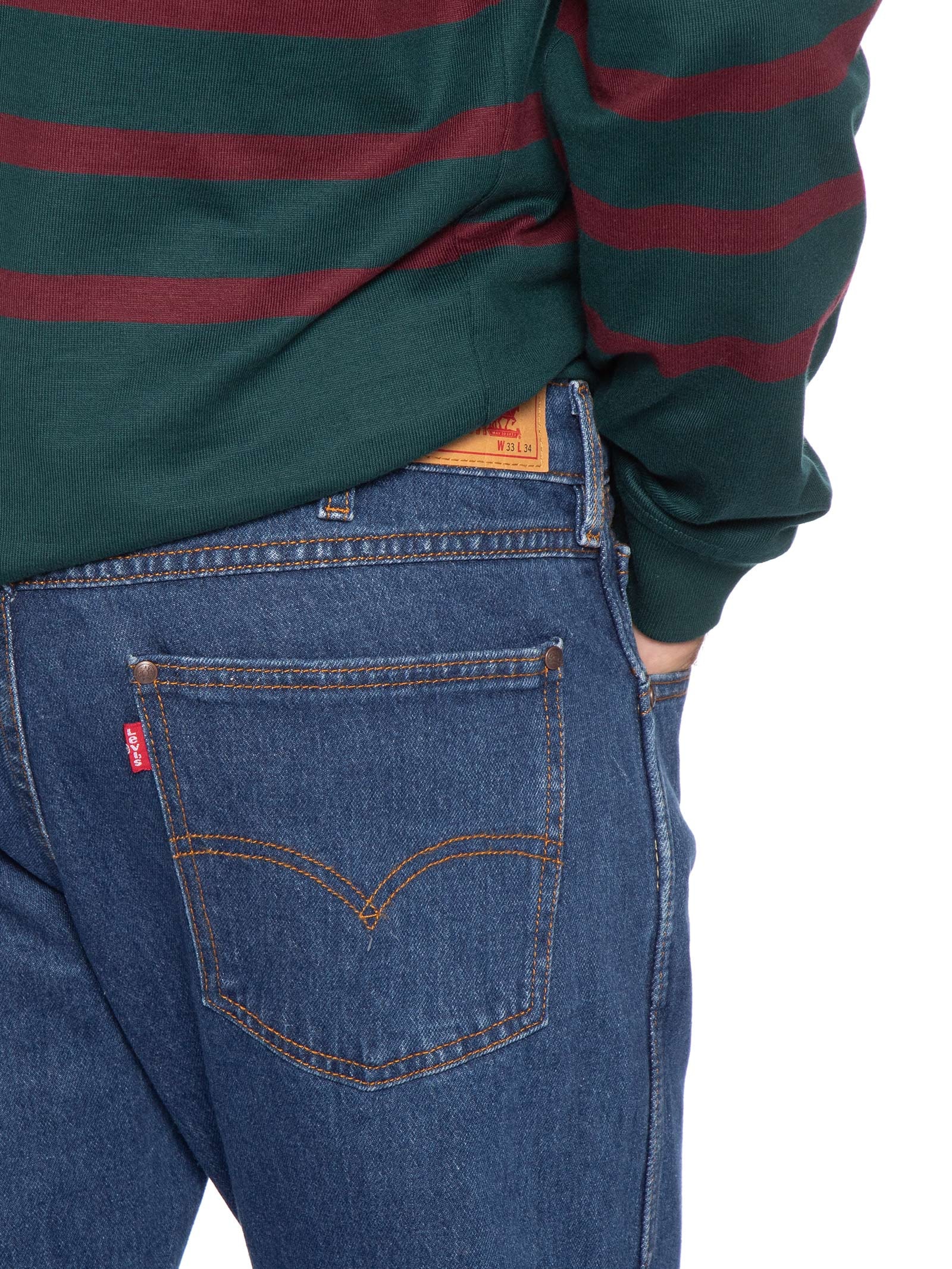 Calça Jeans Masculina 557 Western Straight Azul Levi's
