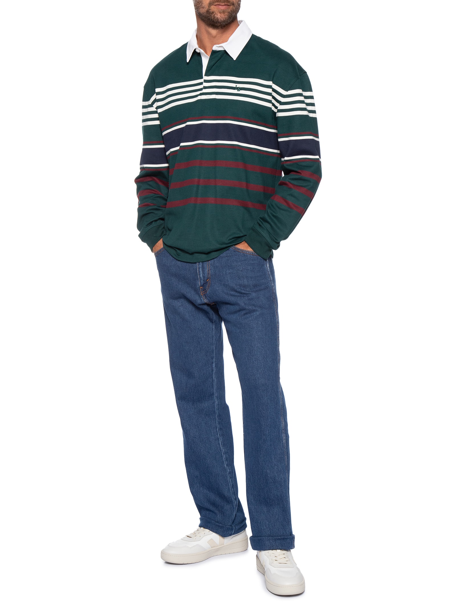 Calça Jeans Masculina 557® Western Straight Azul Levi's