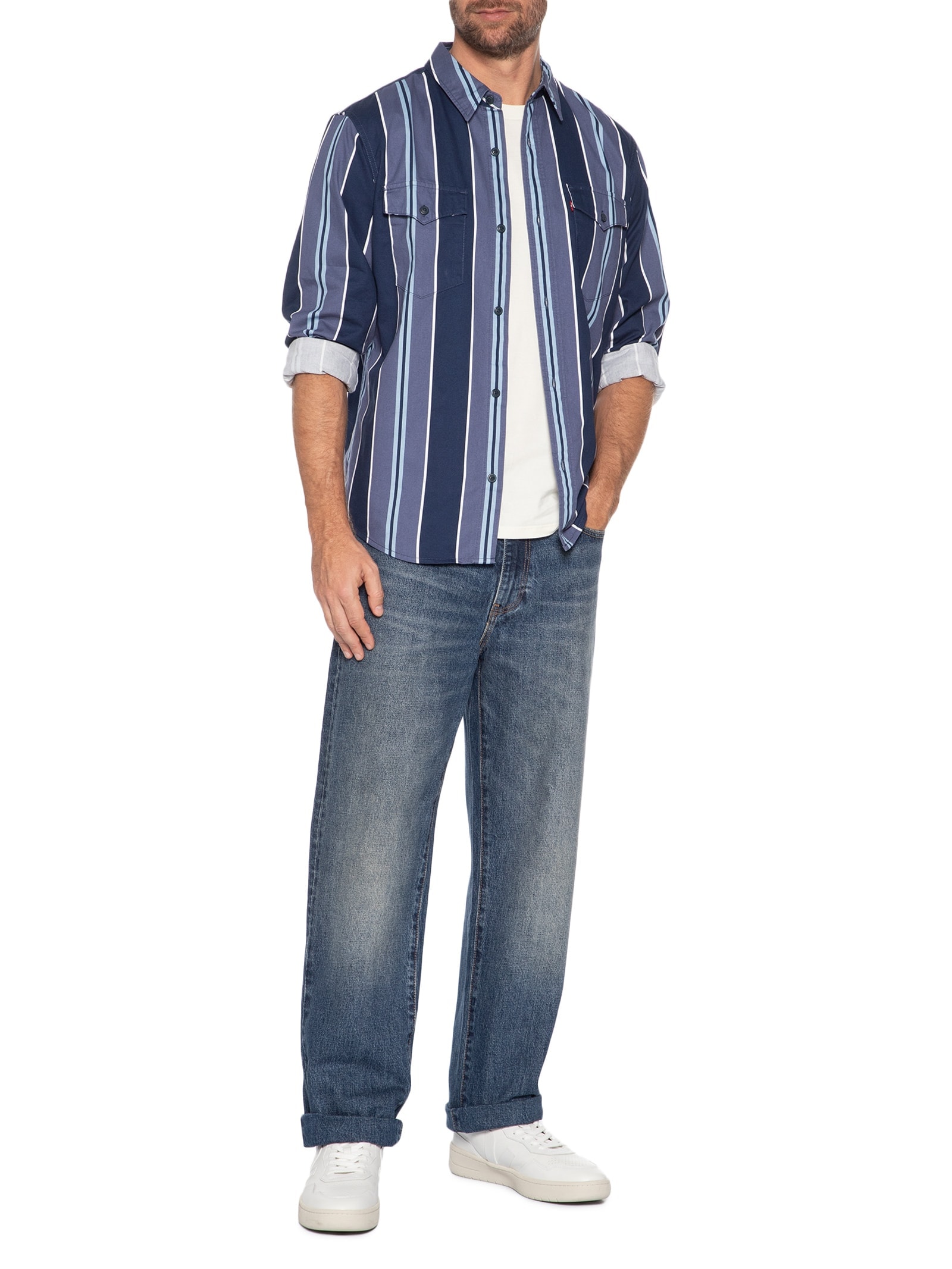 Calça Jeans Masculina 568® Straigh Loose Azul Levi's