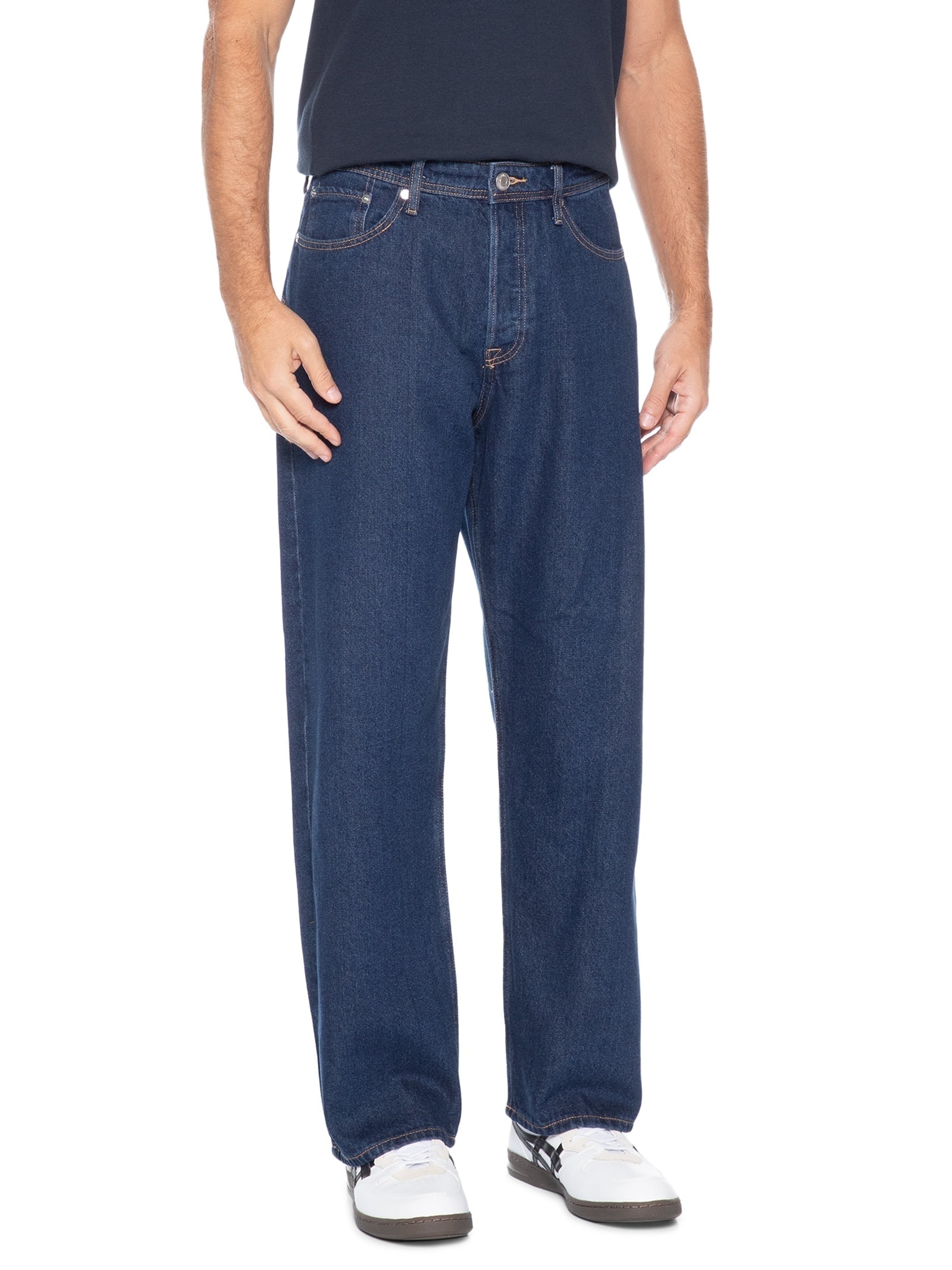 Calça Jeans Masculina Alex Original Azul Jack & Jones
