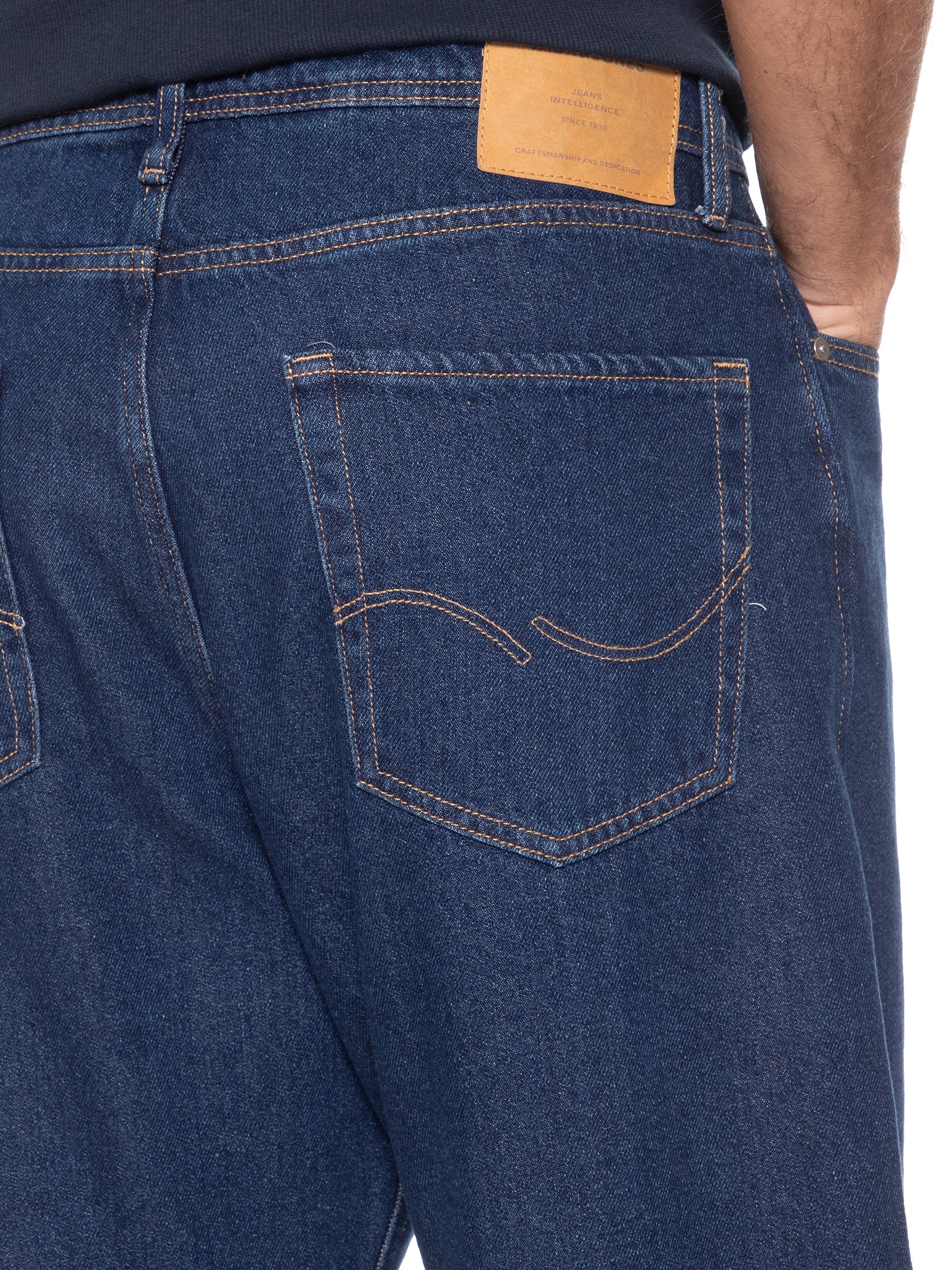 Calça Jeans Masculina Alex Original Azul Jack & Jones