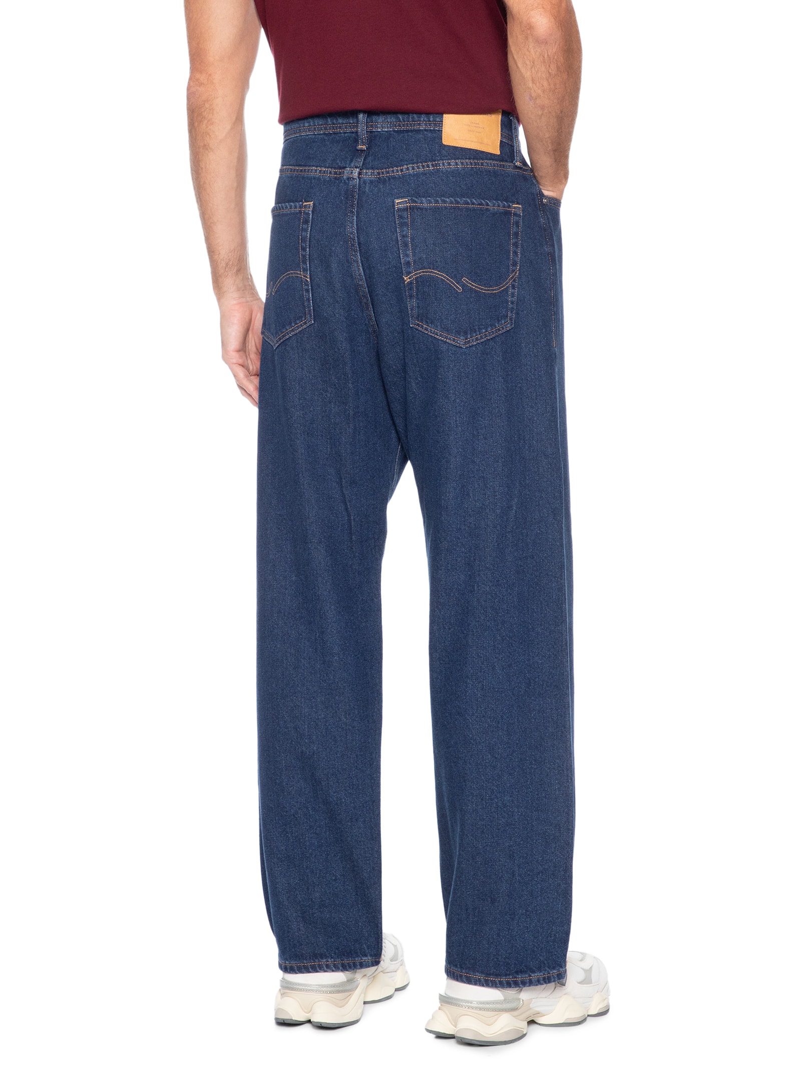 Calça Jeans Masculina Alex Original Azul Jack & Jones