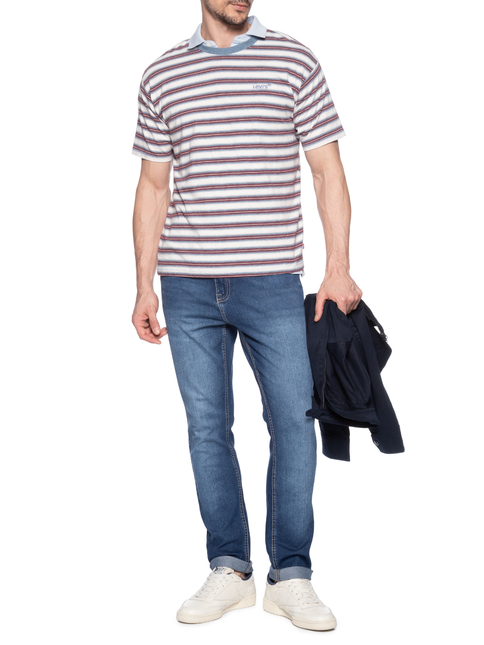 Calça Jeans Masculina Austin Slim Fit Tapered Azul Tommy Jeans