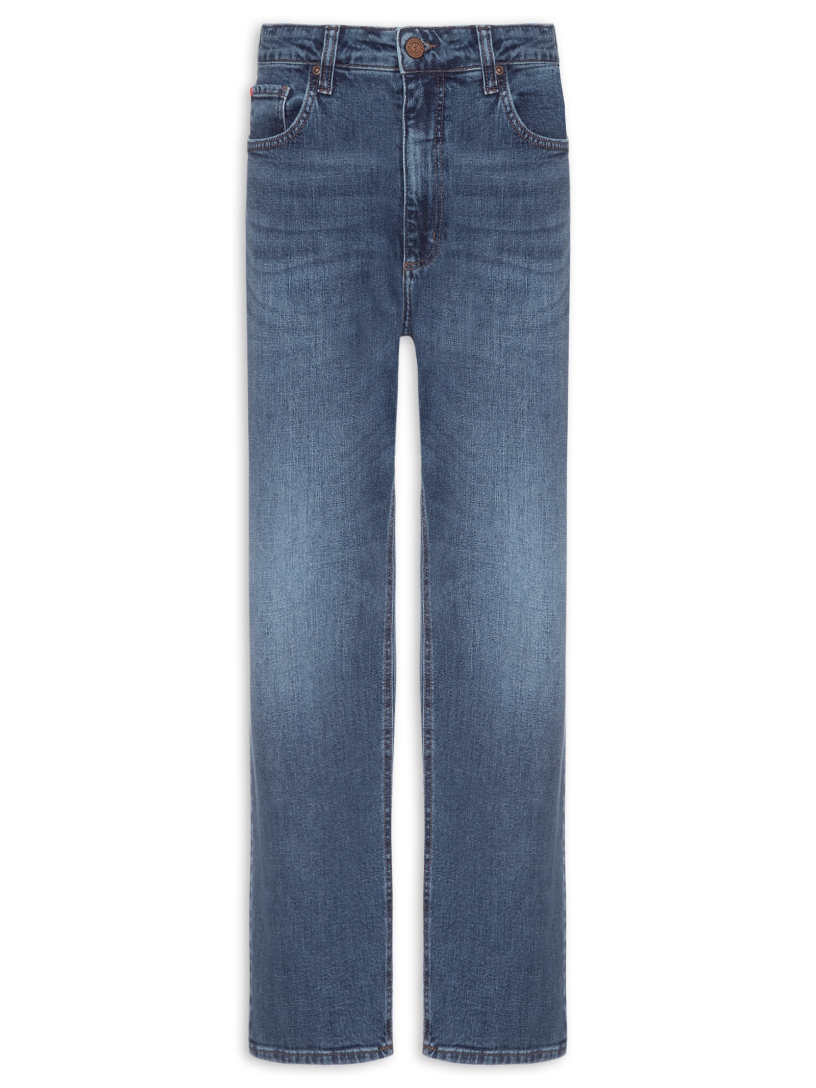 Calça Jeans Masculina Azul Forum + Adidas