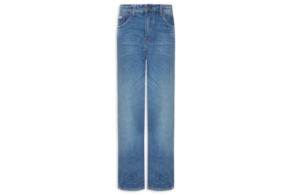 Calça Jeans Masculina Baggy 5 Pockets - Azul
