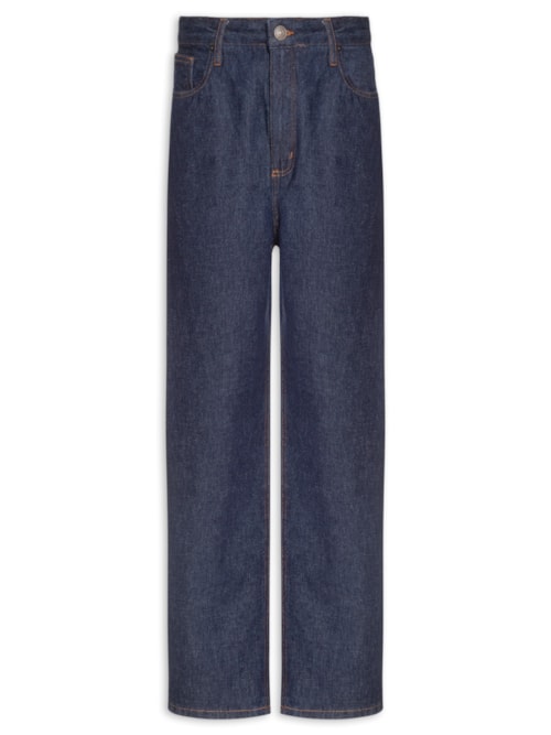 Calça Jeans Masculina Barrel Fit – Azul
