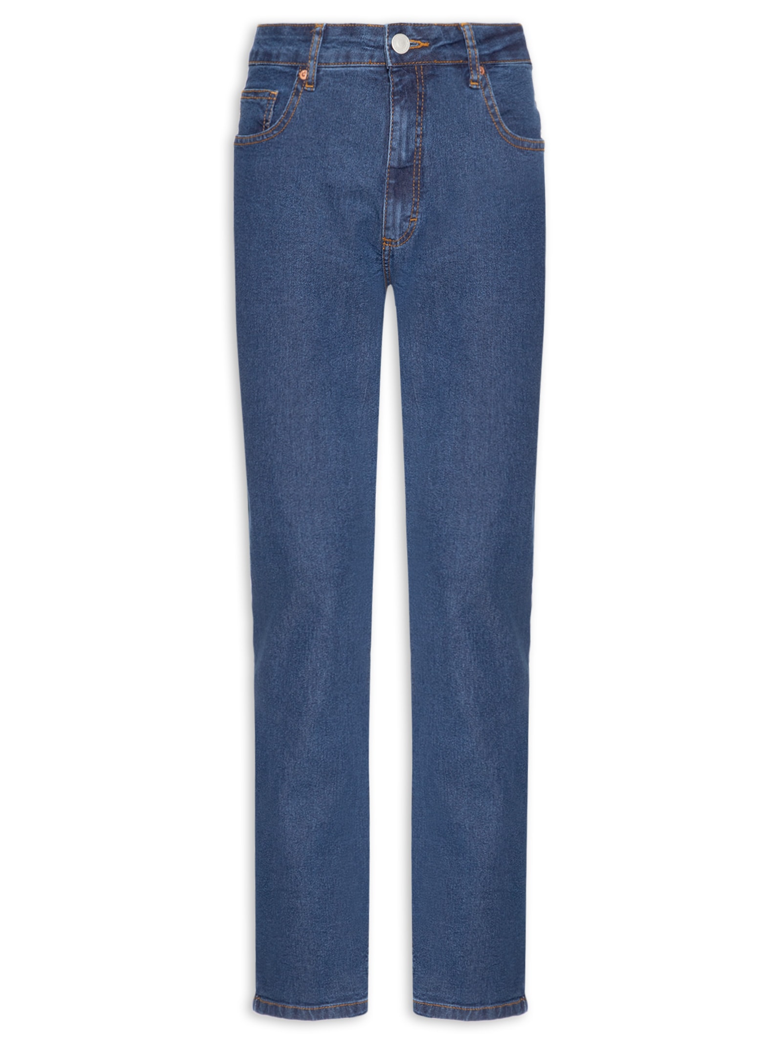 Calça Jeans Masculina Básica Slim Fit Azul Hering