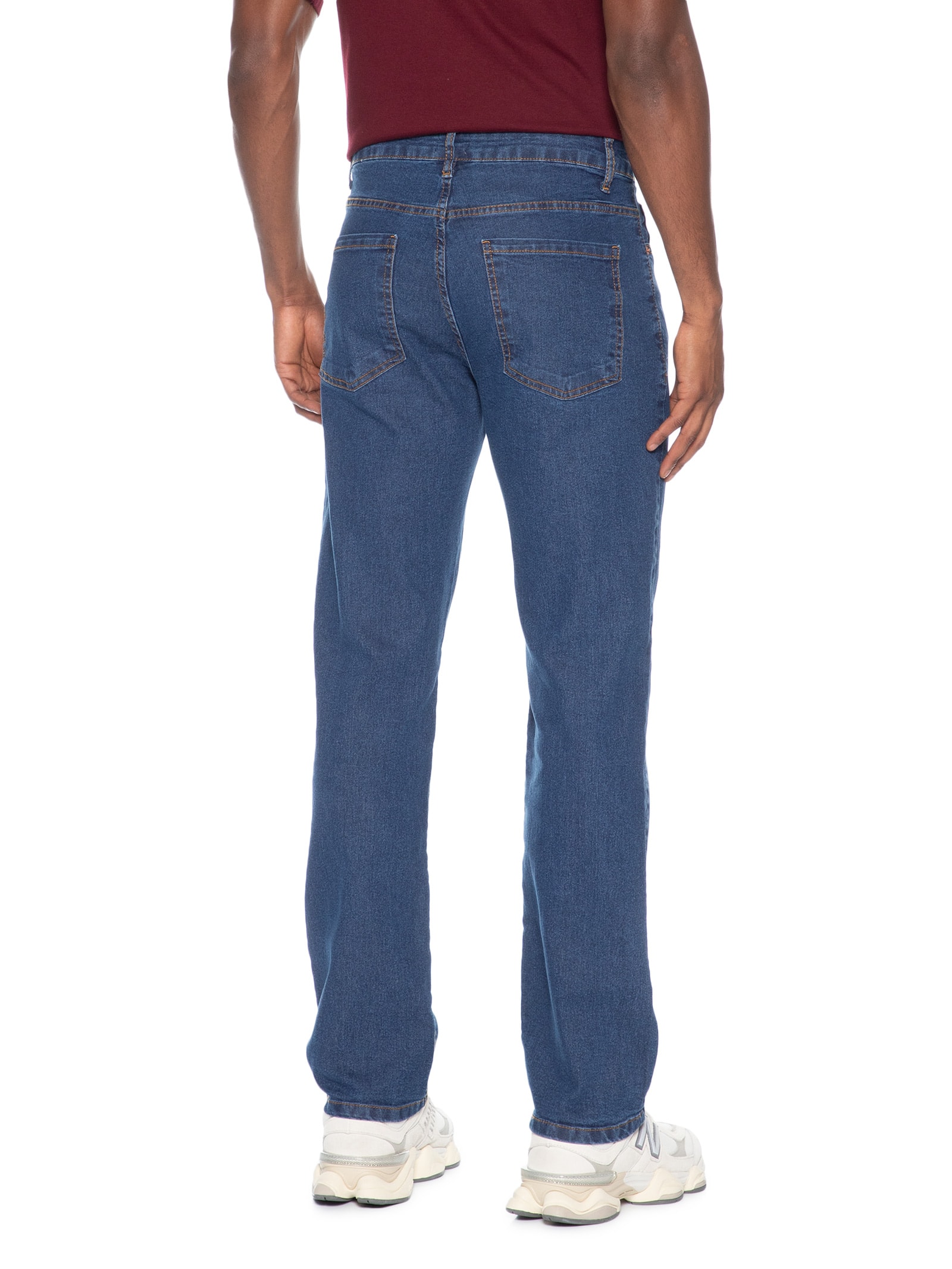Calça Jeans Masculina Básica Slim Fit Azul Hering