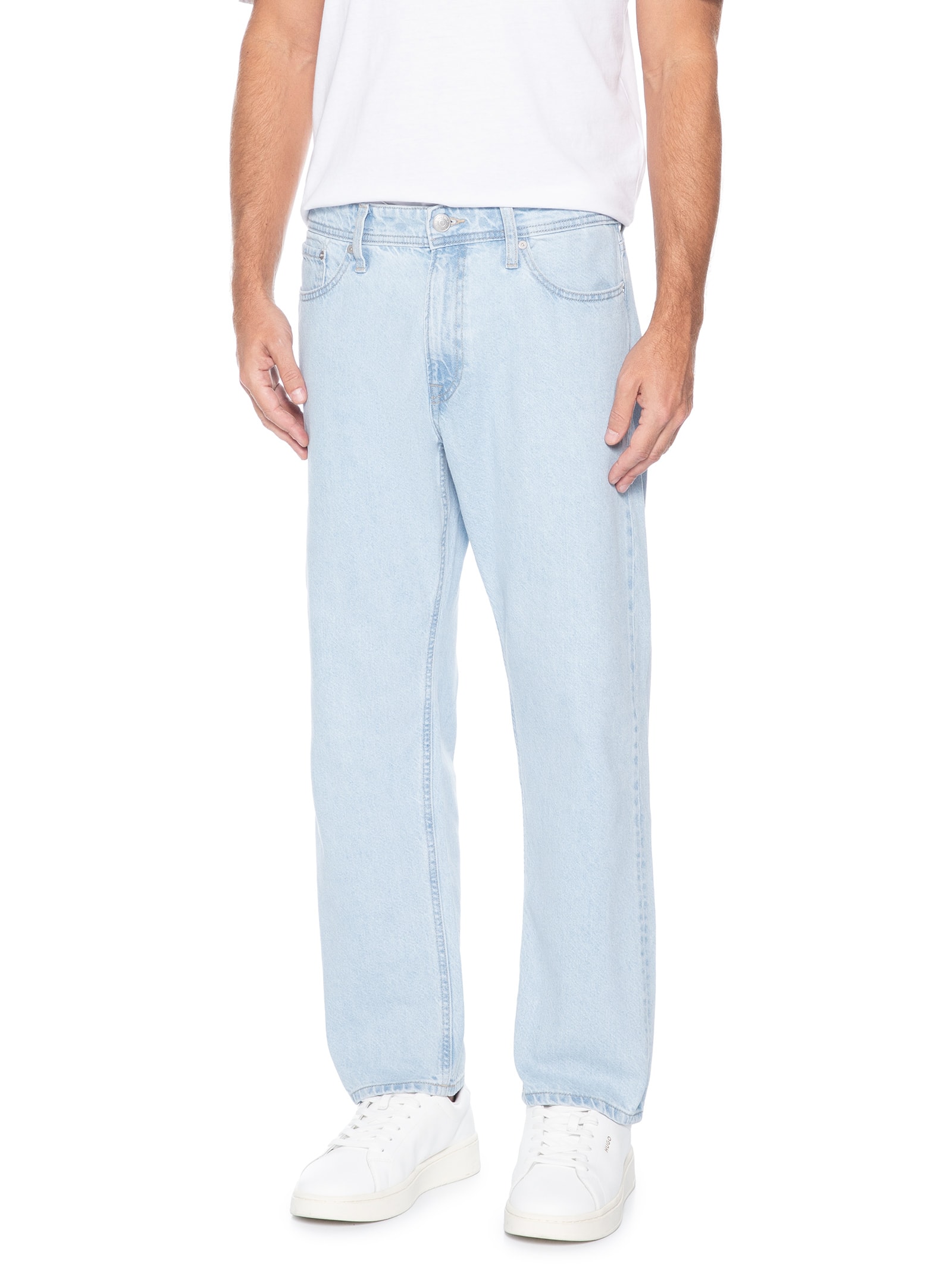 Calça Jeans Masculina Chris Original Fit Azul Jack & Jones