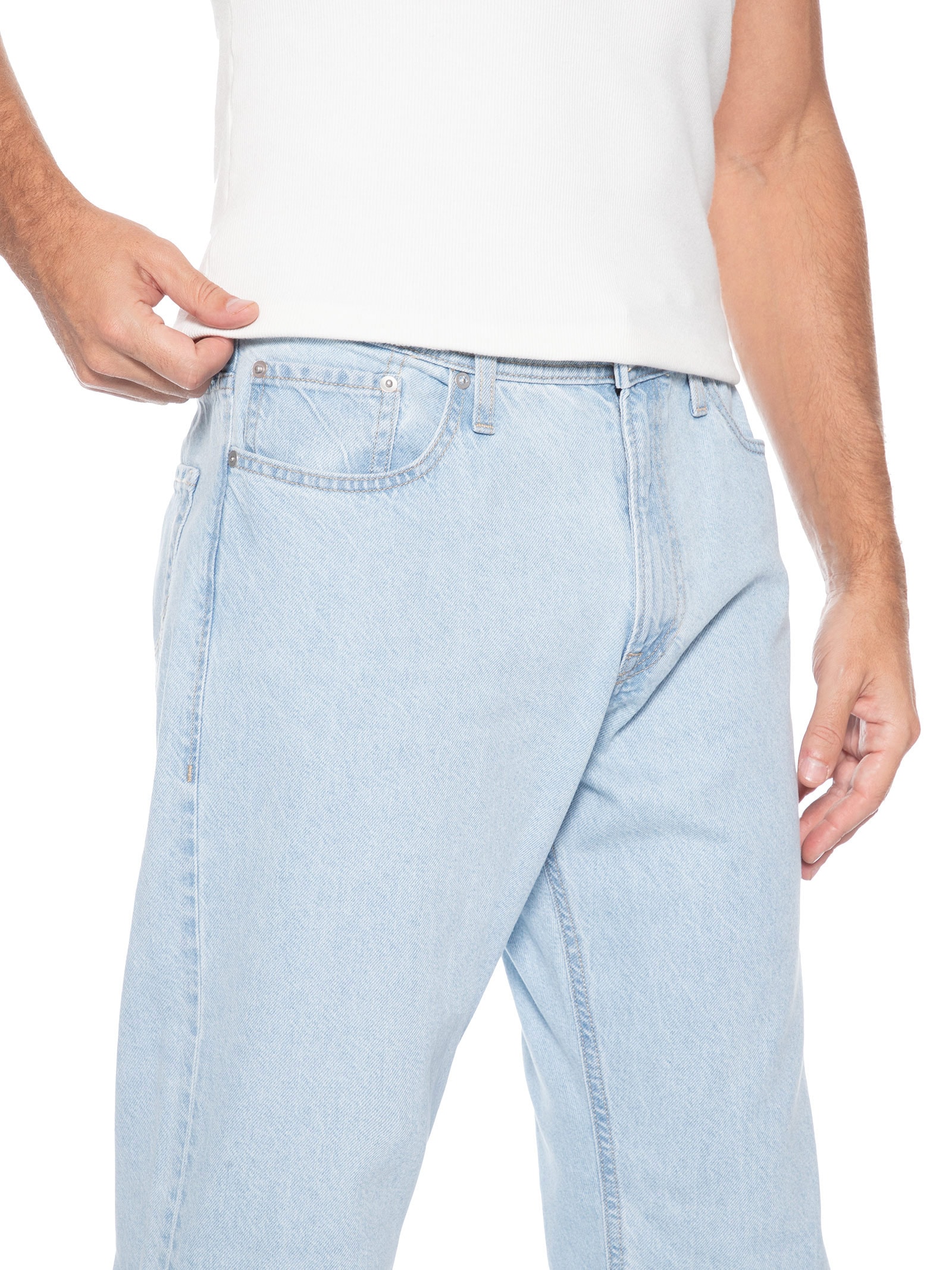 Calça Jeans Masculina Chris Original Fit Azul Jack & Jones