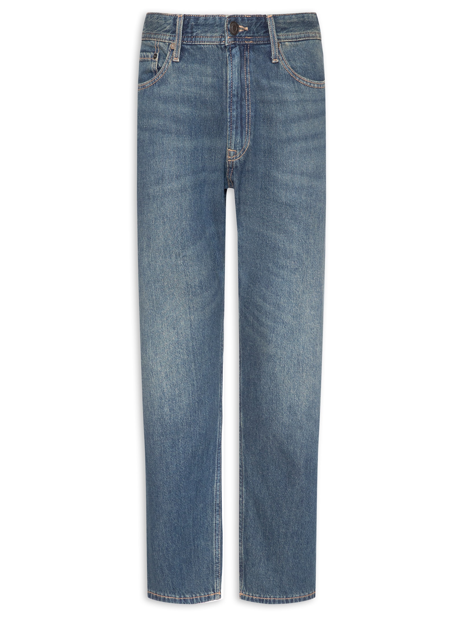 Calça Jeans Masculina Chris Original Fit Azul Jack & Jones