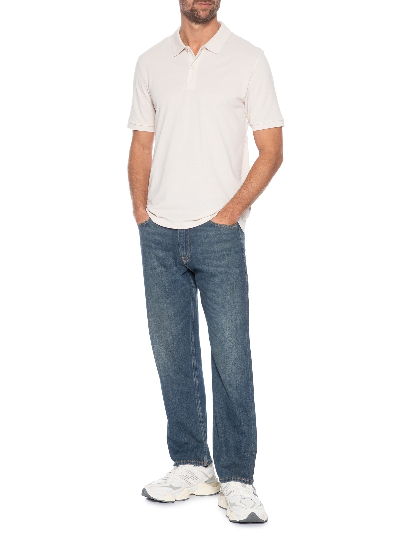 Calça Jeans Masculina Chris Original Fit Azul Jack & Jones