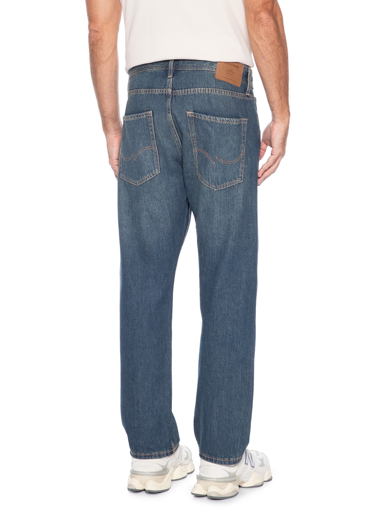 Calça Jeans Masculina Chris Original Fit Azul Jack & Jones
