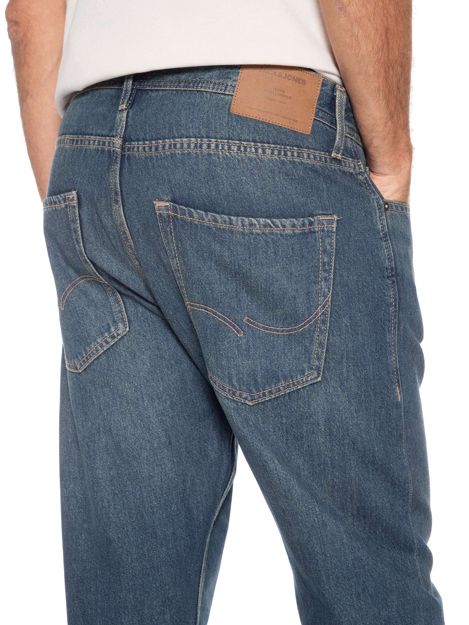 Calça Jeans Masculina Chris Original Fit Azul Jack & Jones