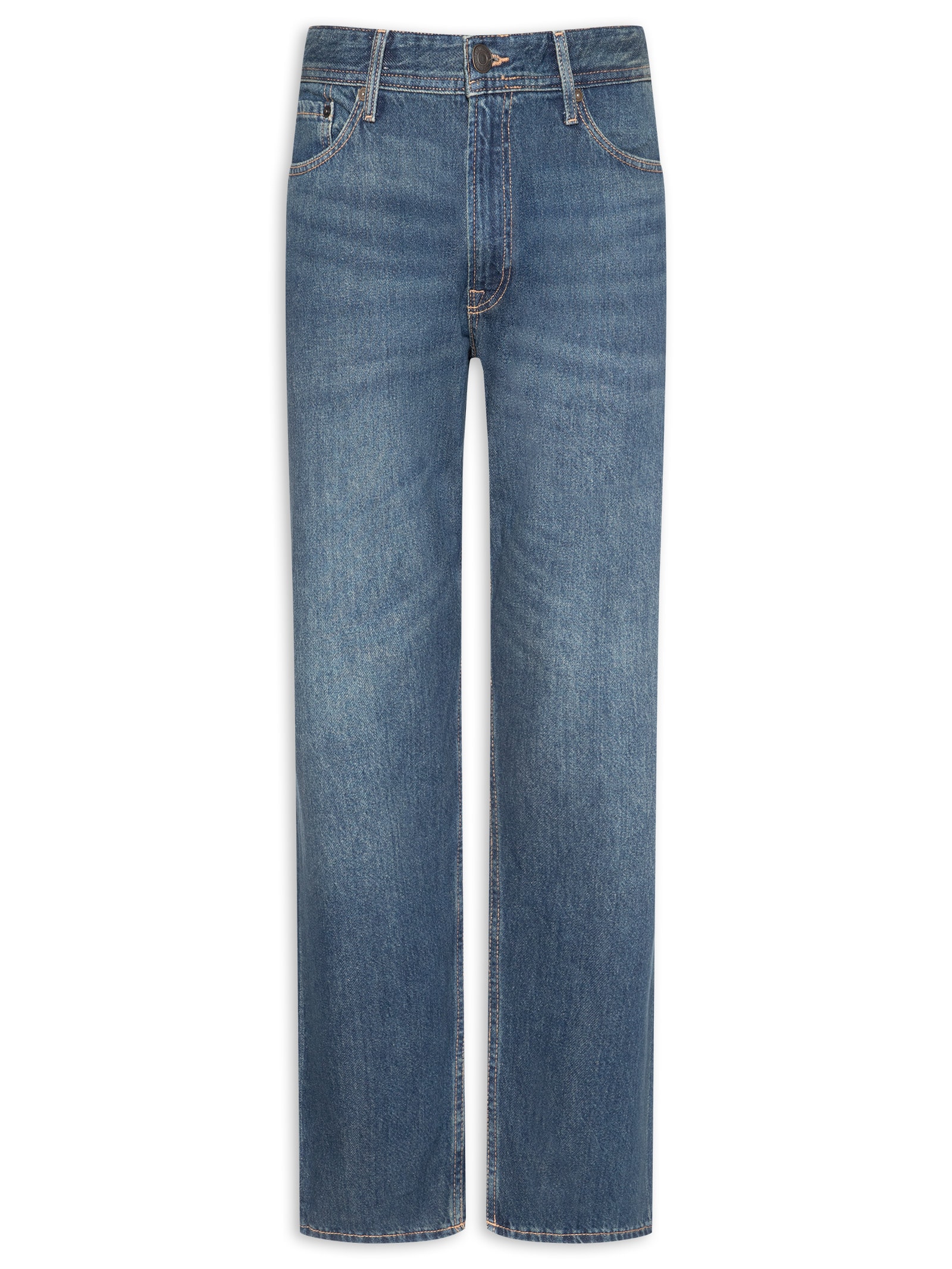 Calça Jeans Masculina Chris Original Fit Azul Jack & Jones