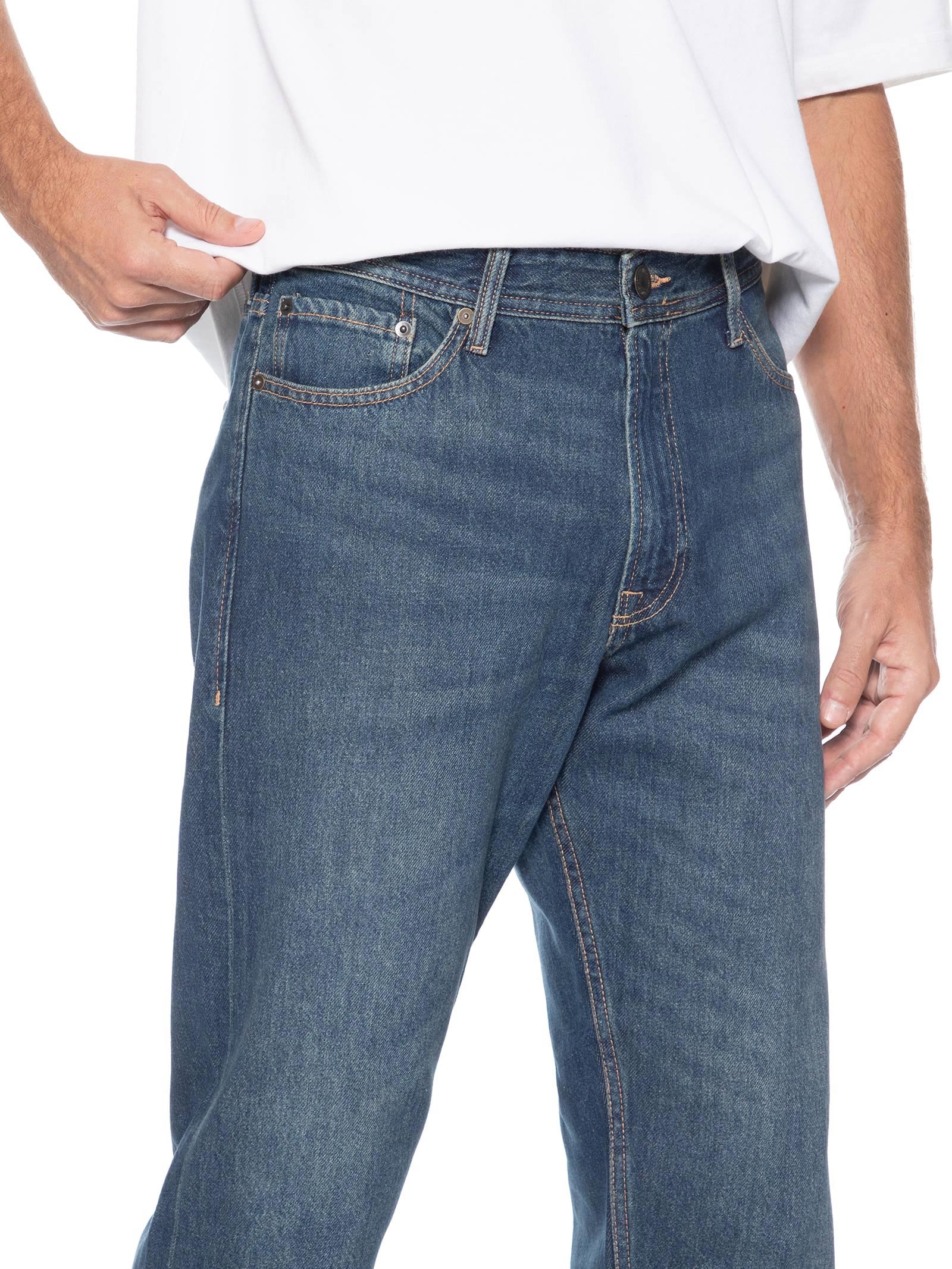 Calça Jeans Masculina Chris Original Fit Azul Jack & Jones