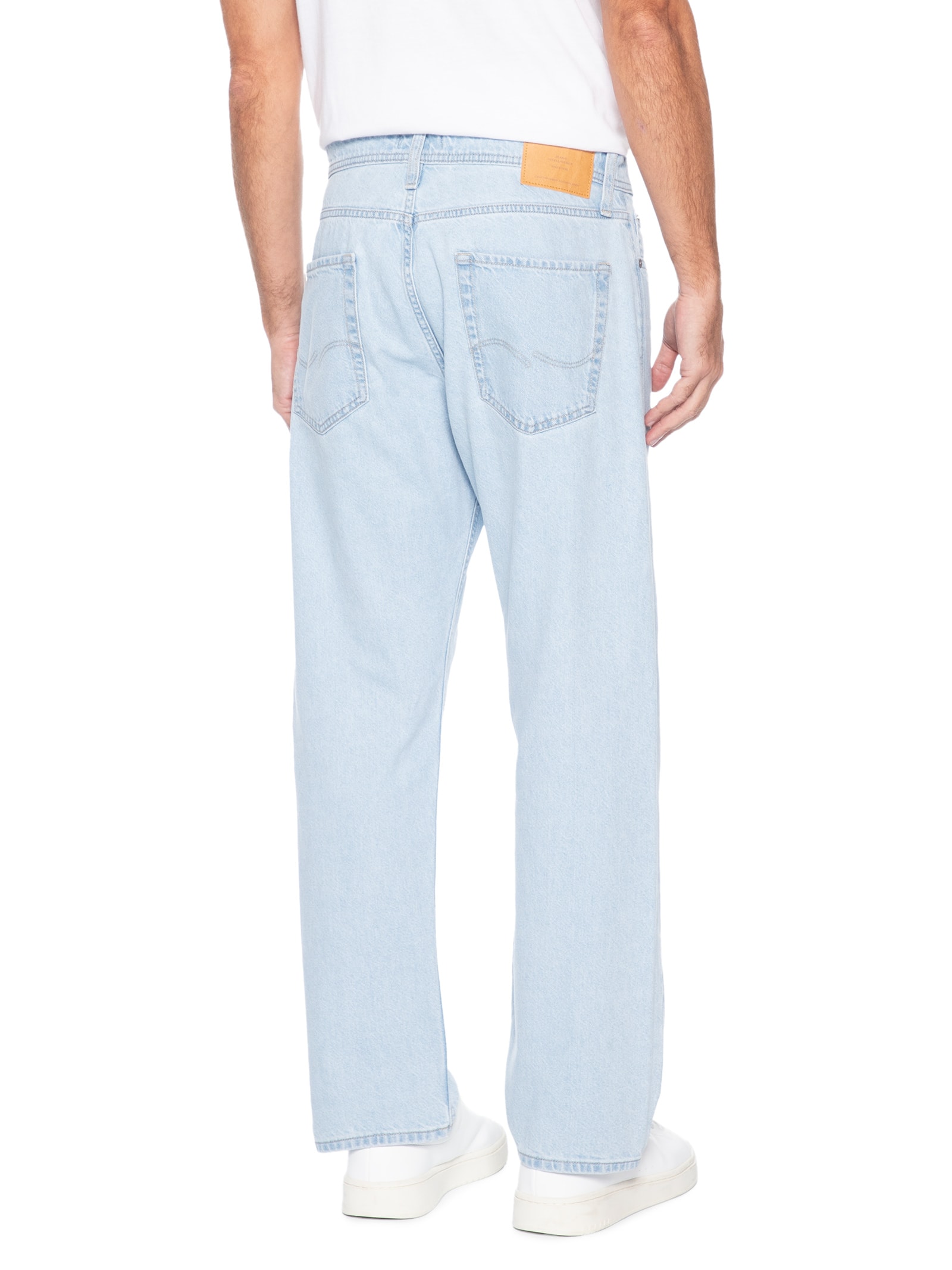 Calça Jeans Masculina Chris Original Fit Azul Claro Jack & Jones