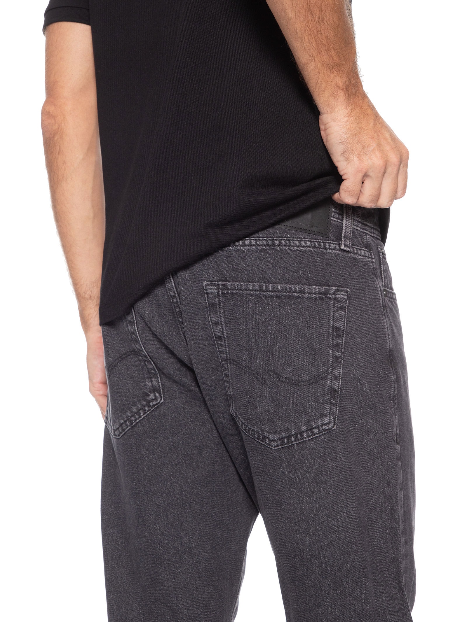 Calça Jeans Masculina Chris Original Fit Preto Jack & Jones