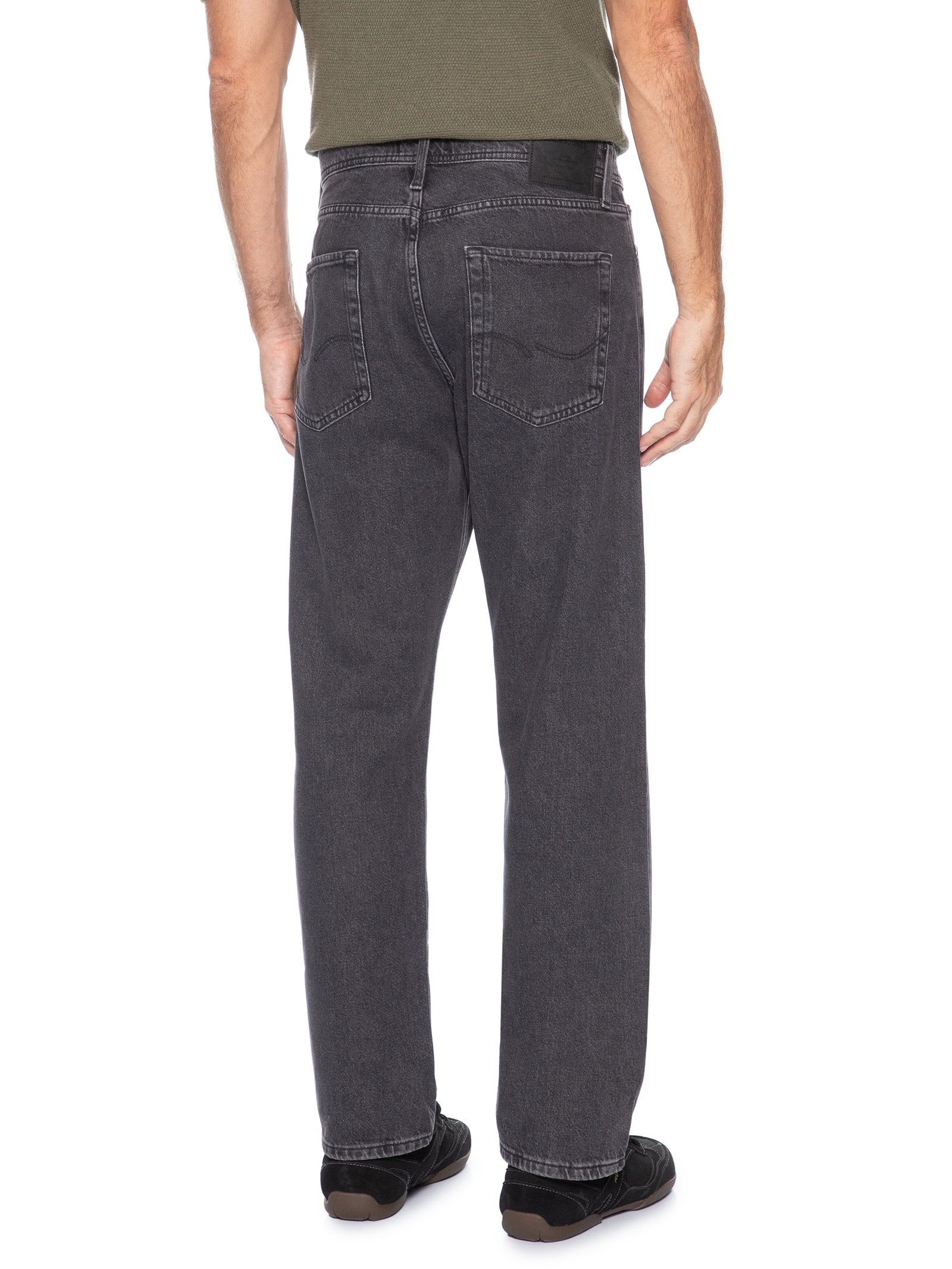 Calça Jeans Masculina Chris Original Fit Preto Jack & Jones
