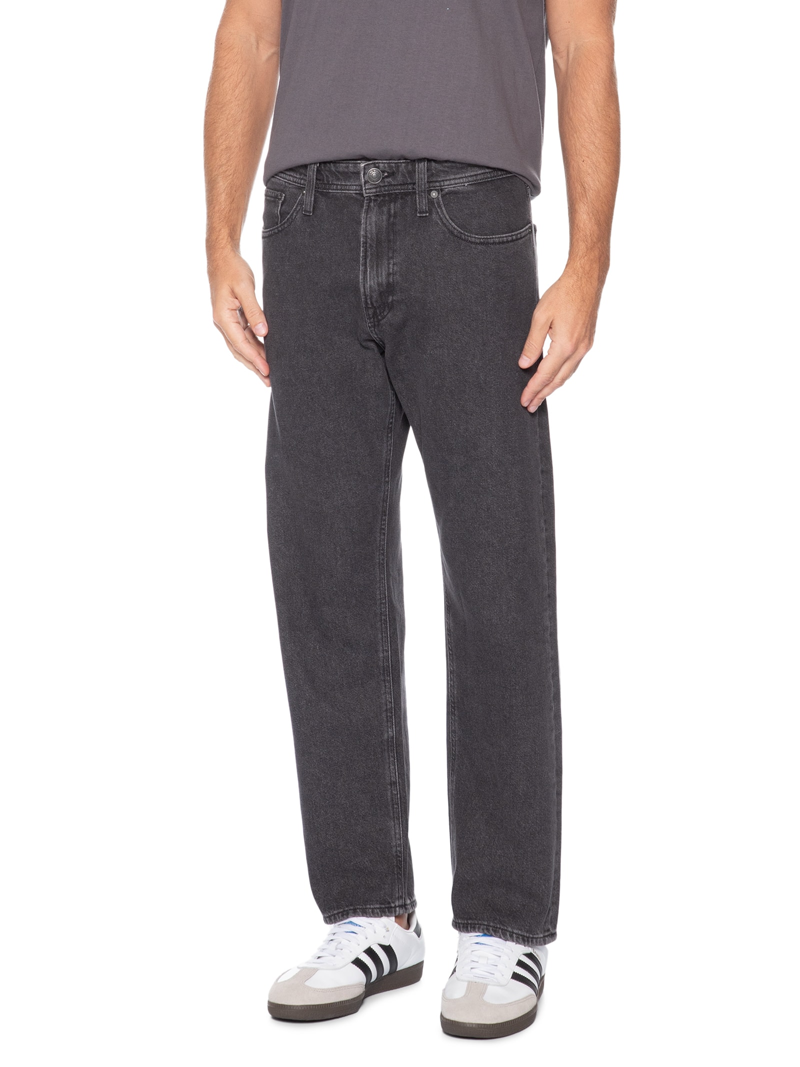 Calça Jeans Masculina Chris Original Fit Preto Jack & Jones