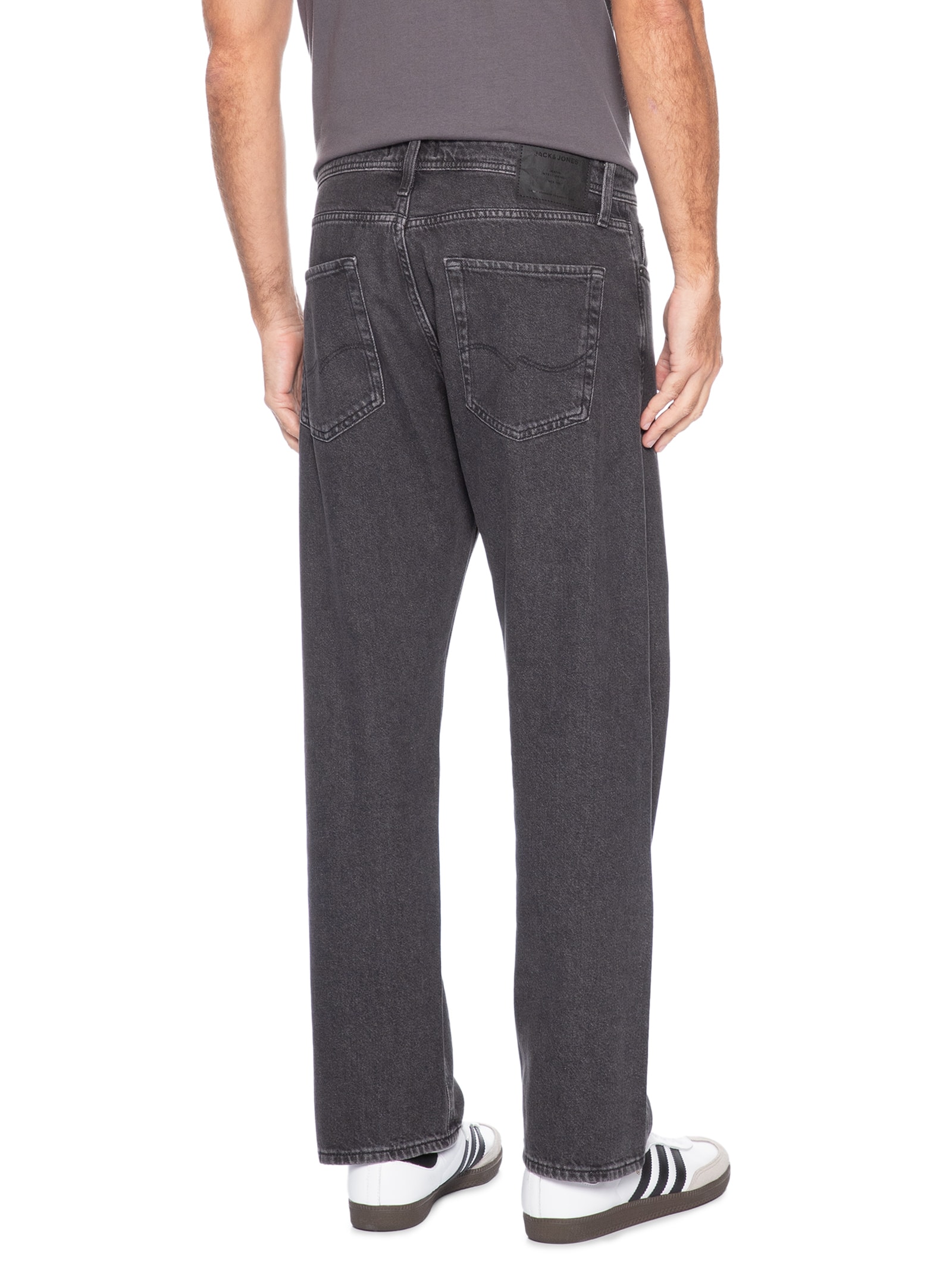 Calça Jeans Masculina Chris Original Fit Preto Jack & Jones