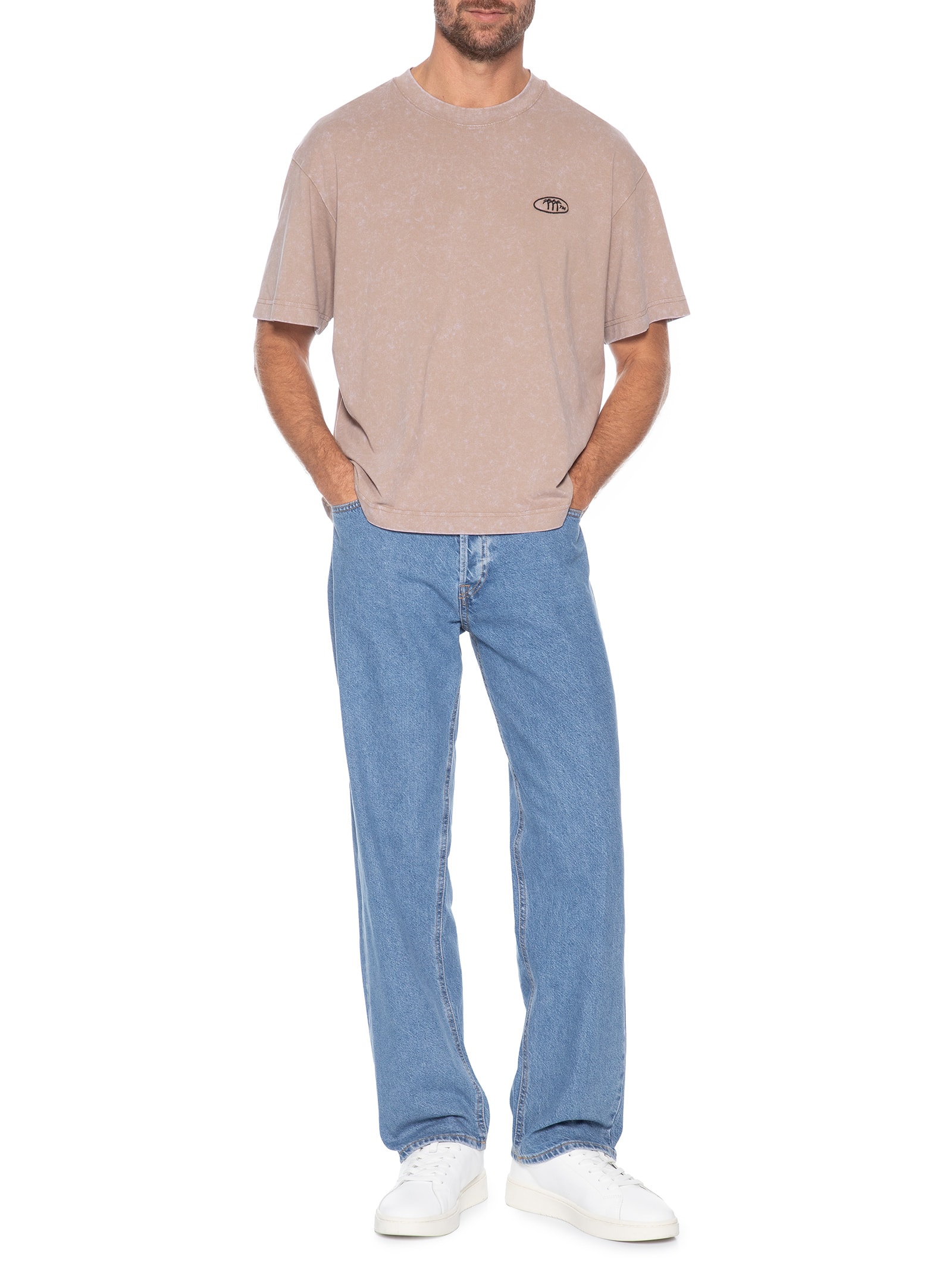 Calça Jeans Masculina Eddie Basic Azul Jack & Jones