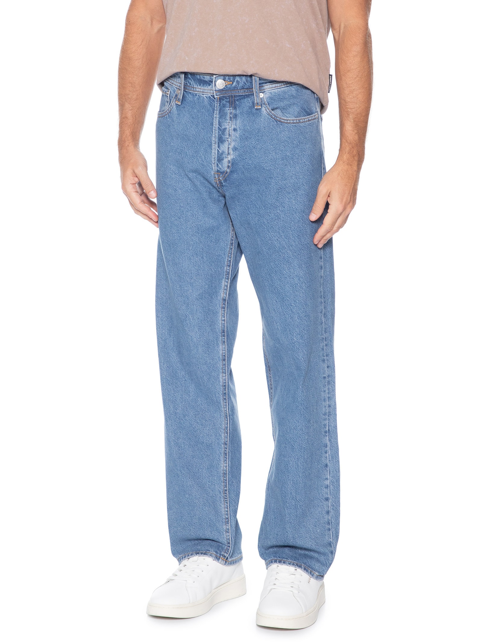 Calça Jeans Masculina Eddie Basic Azul Jack & Jones